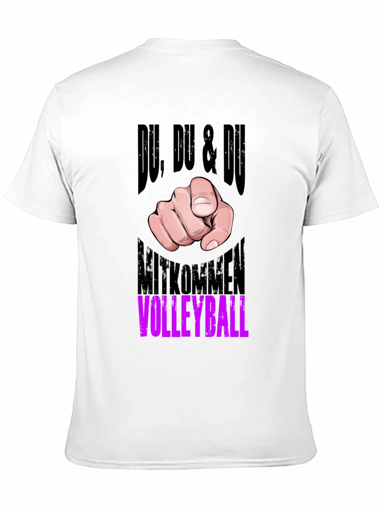 Du Volleyball Graphic Tee
