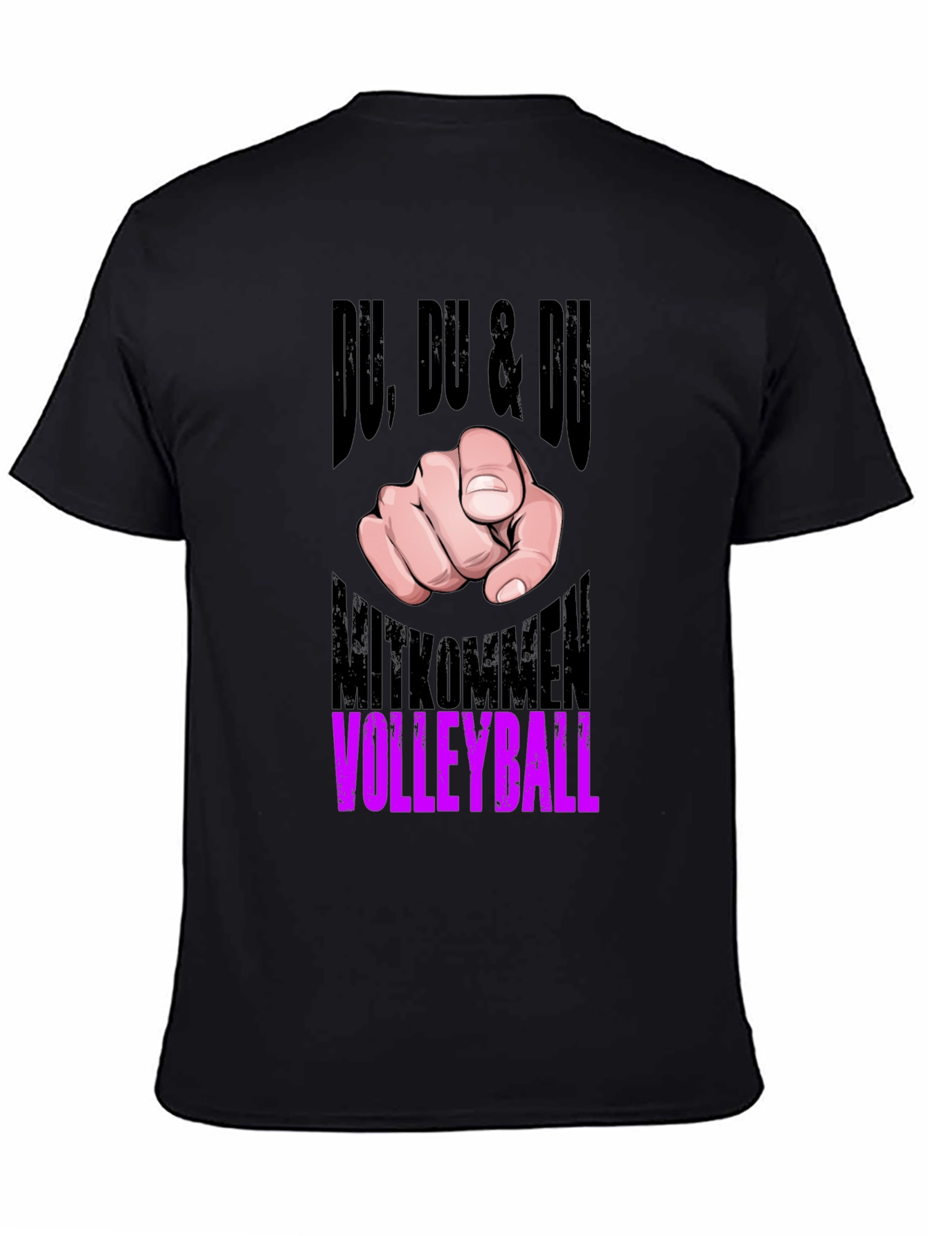 Du Volleyball Graphic Tee