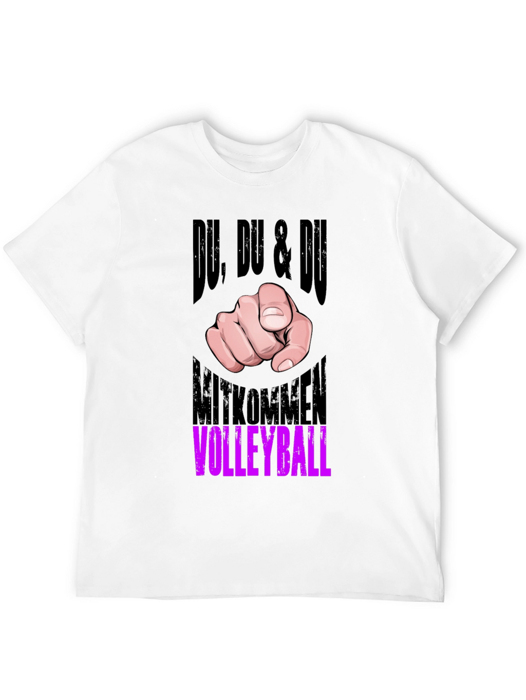 Du Volleyball Graphic Tee