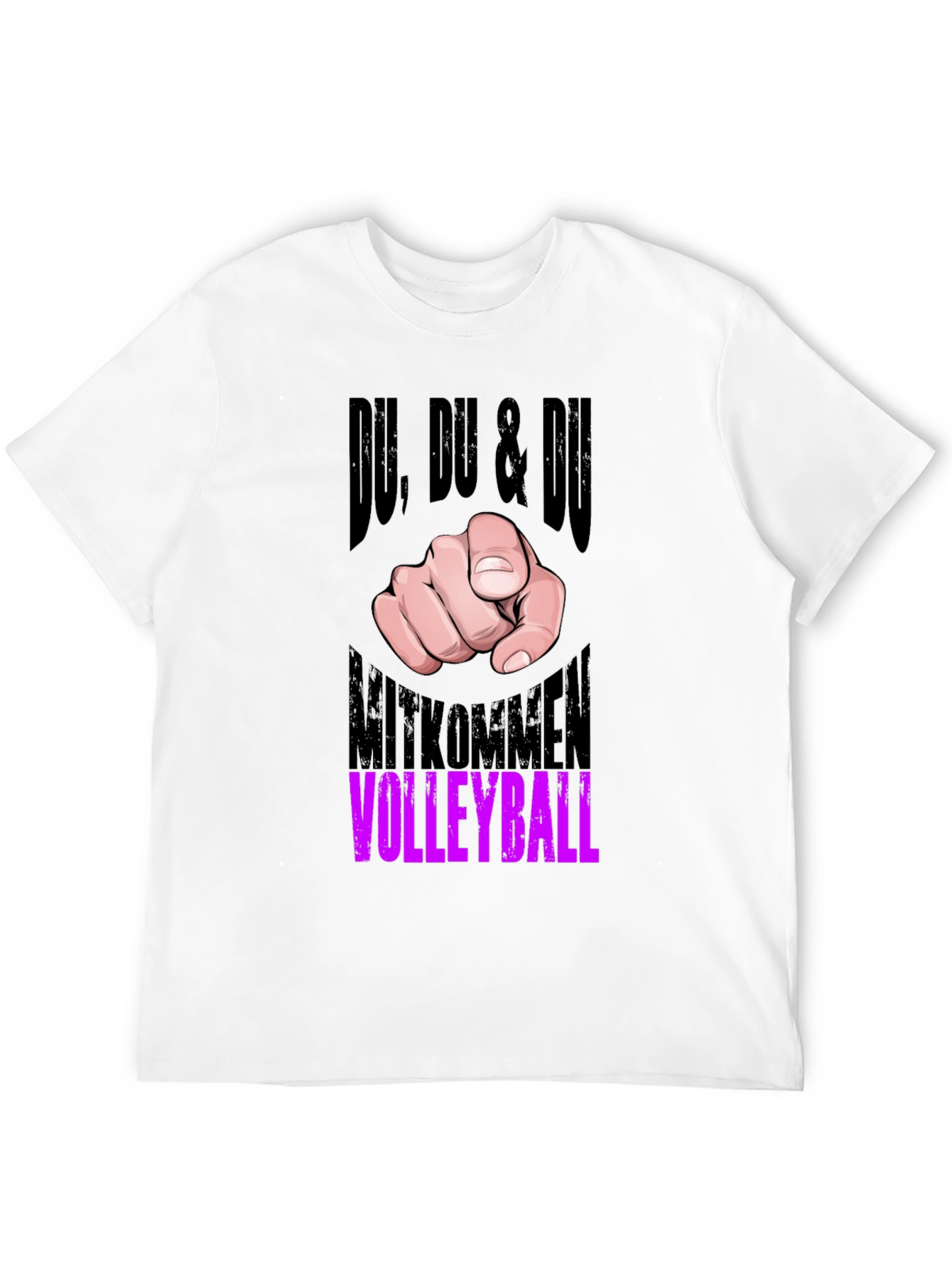 Du Volleyball Graphic Tee