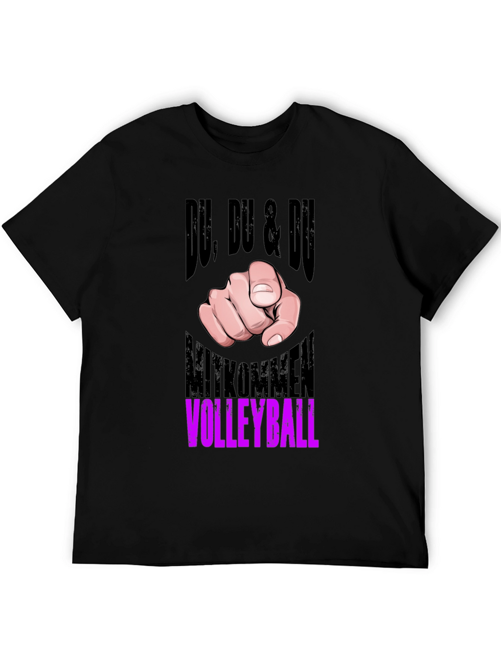 Du Volleyball Graphic Tee