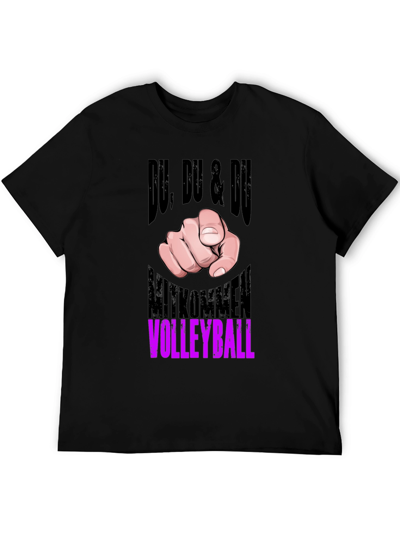 Du Volleyball Graphic Tee