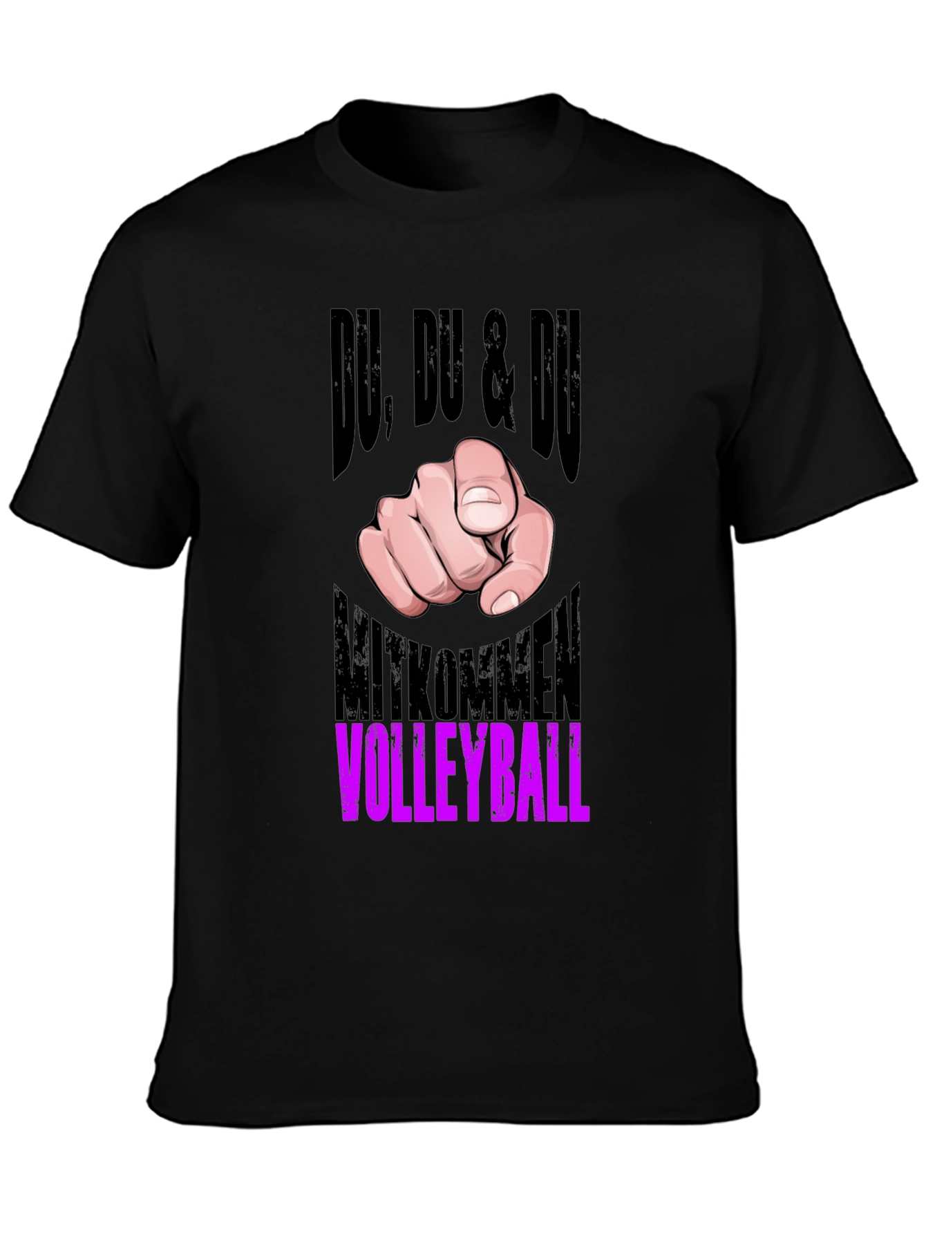 Du Volleyball Graphic Tee
