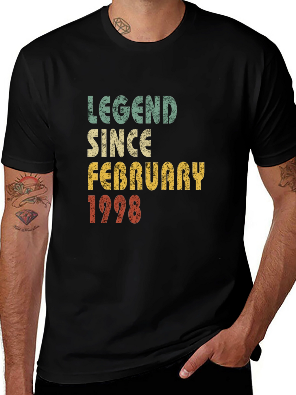 Legend Since February 1998 Graphic T-Shirt