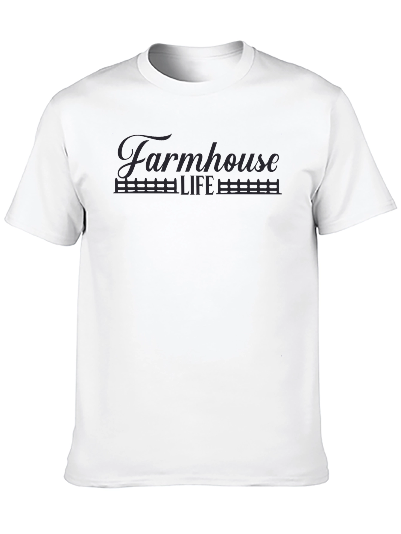 Farmhouse Life Black Graphic Tee