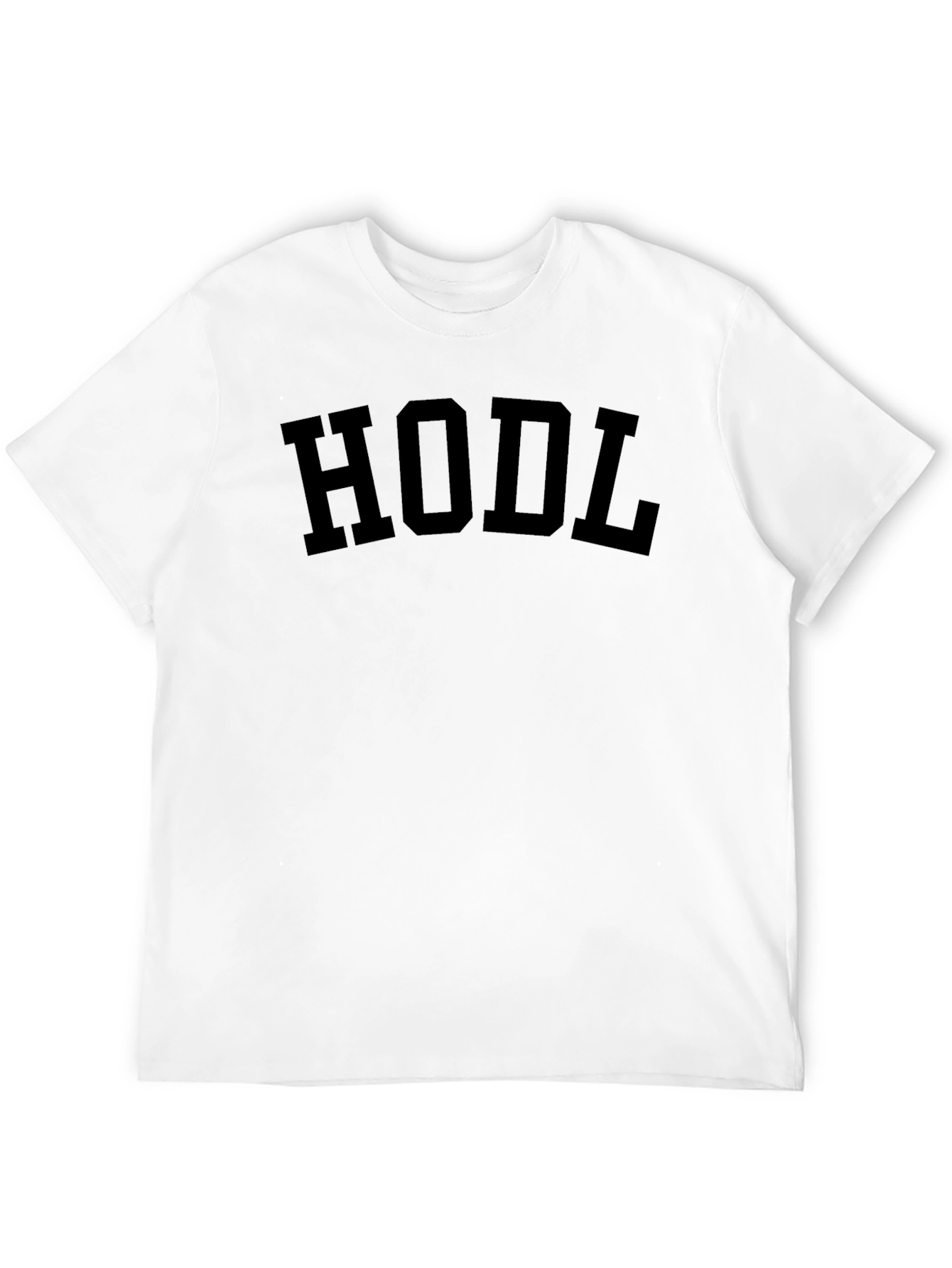 HODL Black T-Shirt - Crypto Investor Apparel