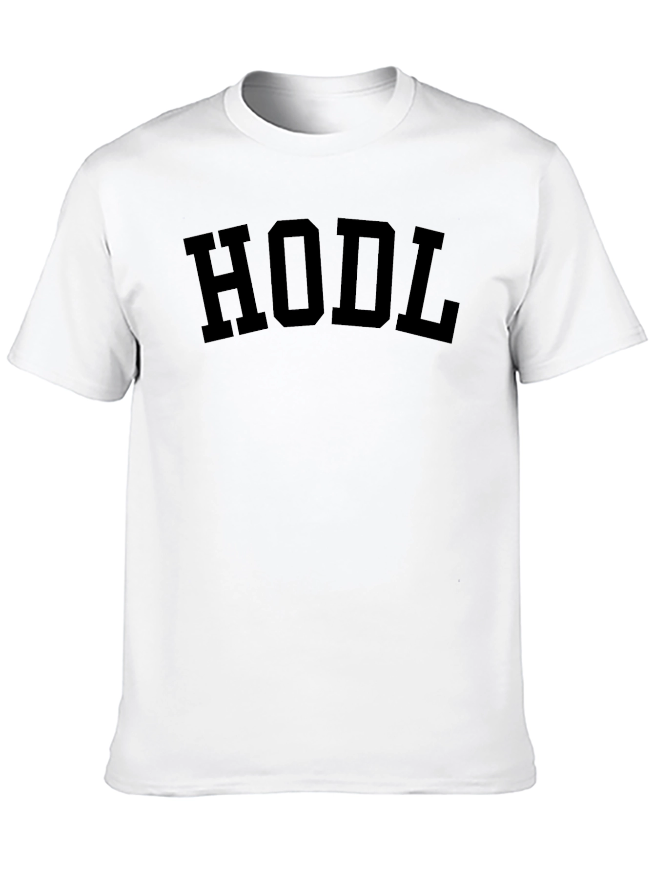 HODL Black T-Shirt - Crypto Investor Apparel