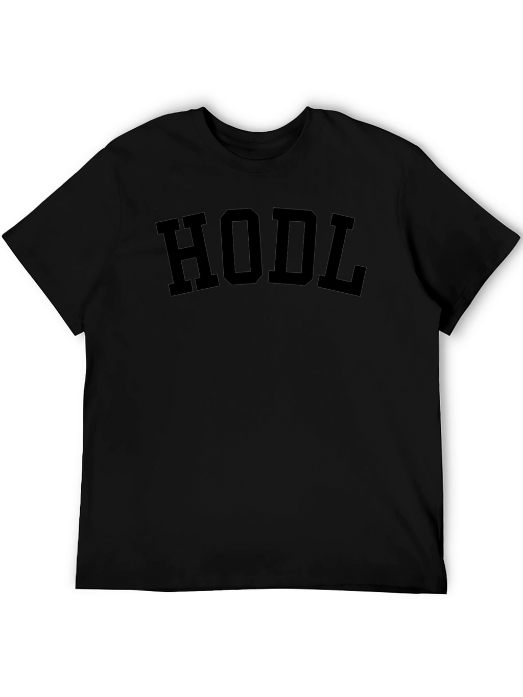 HODL Black T-Shirt - Crypto Investor Apparel