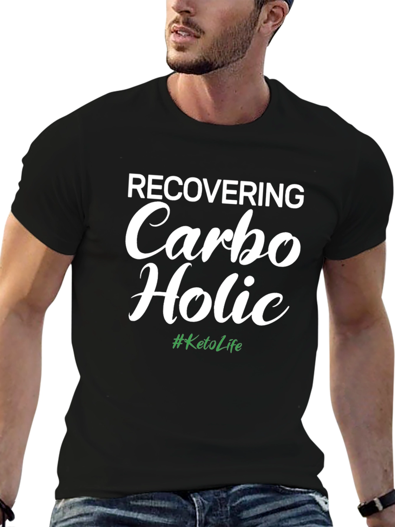 Recovering Carbo Holic Keto Life T-Shirt