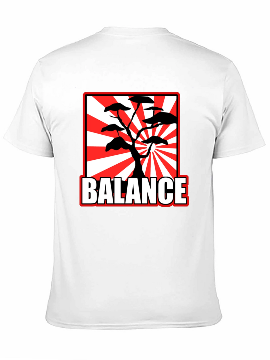 BALANCE Bonsai Tree T-Shirt - Japanese Style