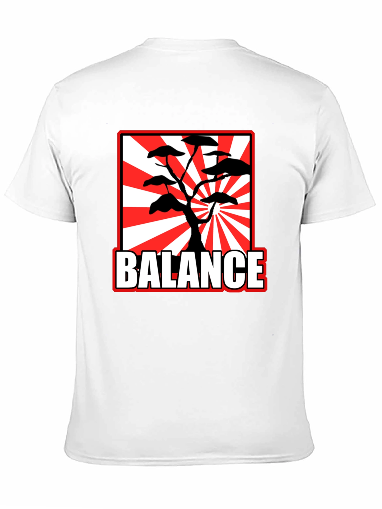 BALANCE Bonsai Tree T-Shirt - Japanese Style