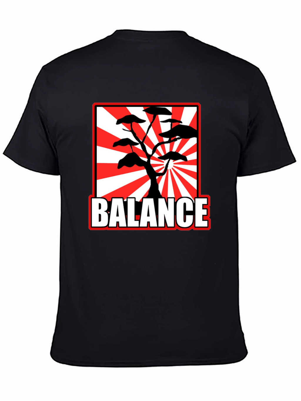 BALANCE Bonsai Tree T-Shirt - Japanese Style