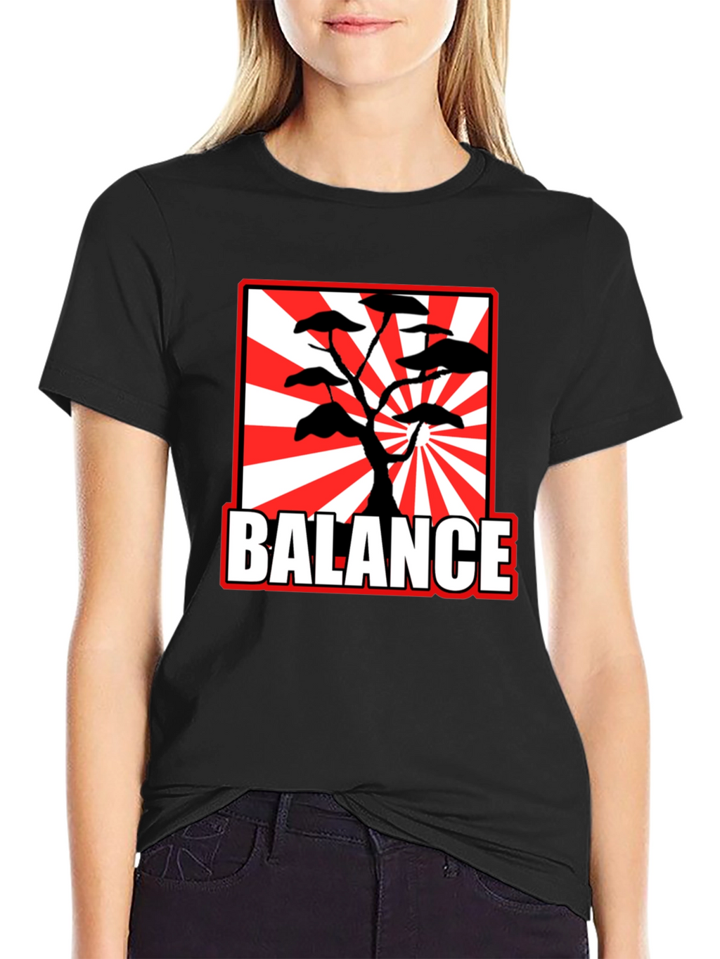 BALANCE Bonsai Tree T-Shirt - Japanese Style