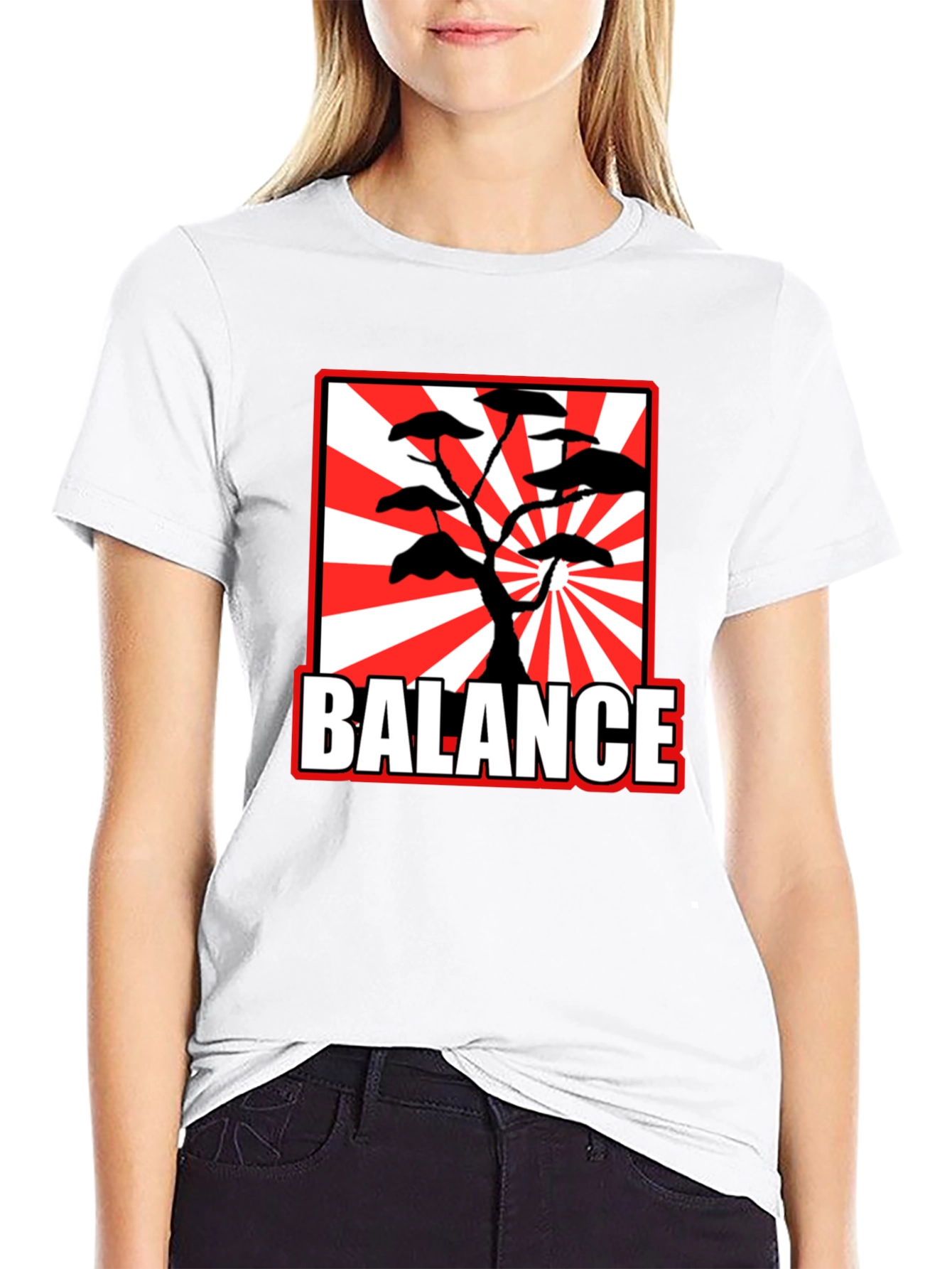 BALANCE Bonsai Tree T-Shirt - Japanese Style