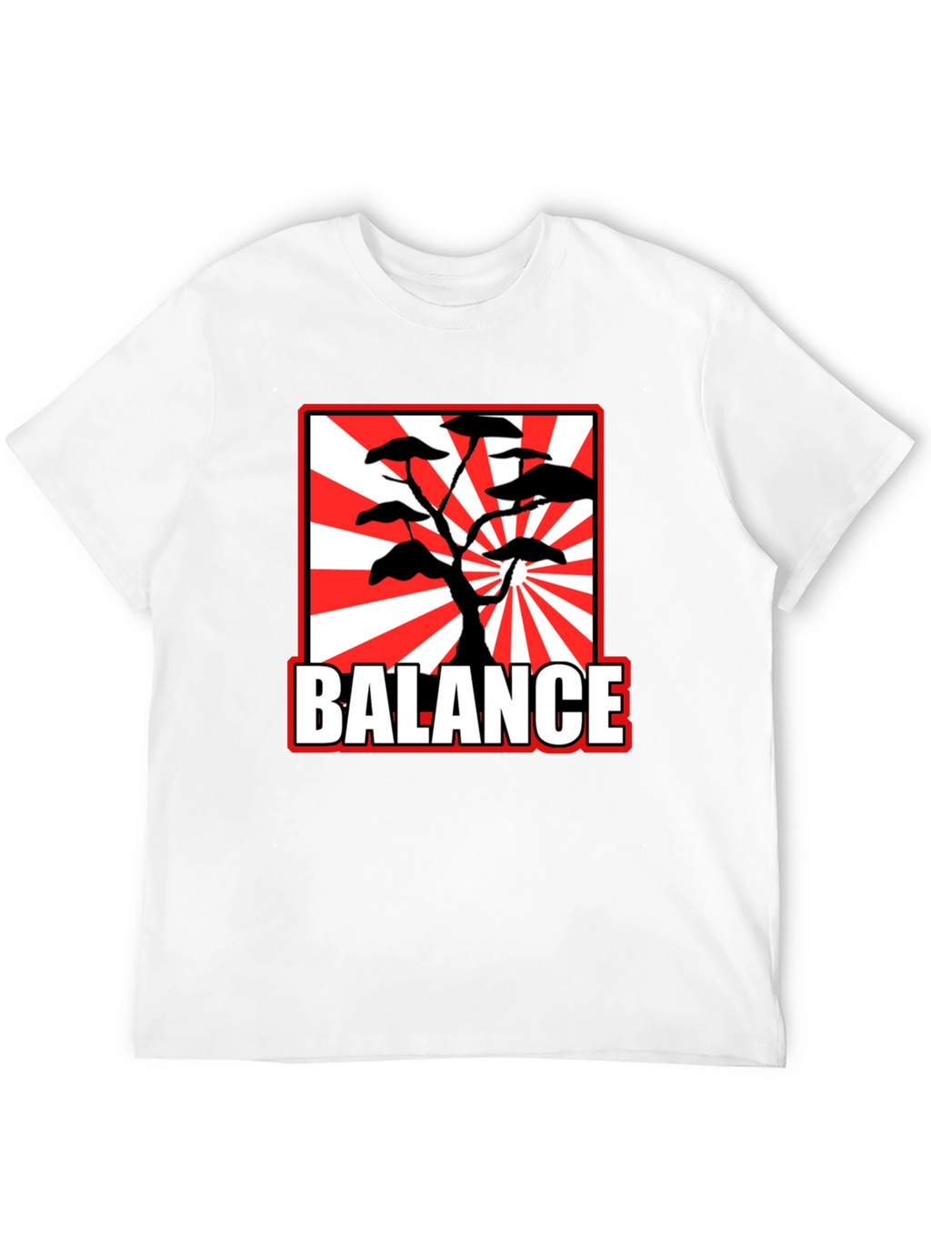BALANCE Bonsai Tree T-Shirt - Japanese Style