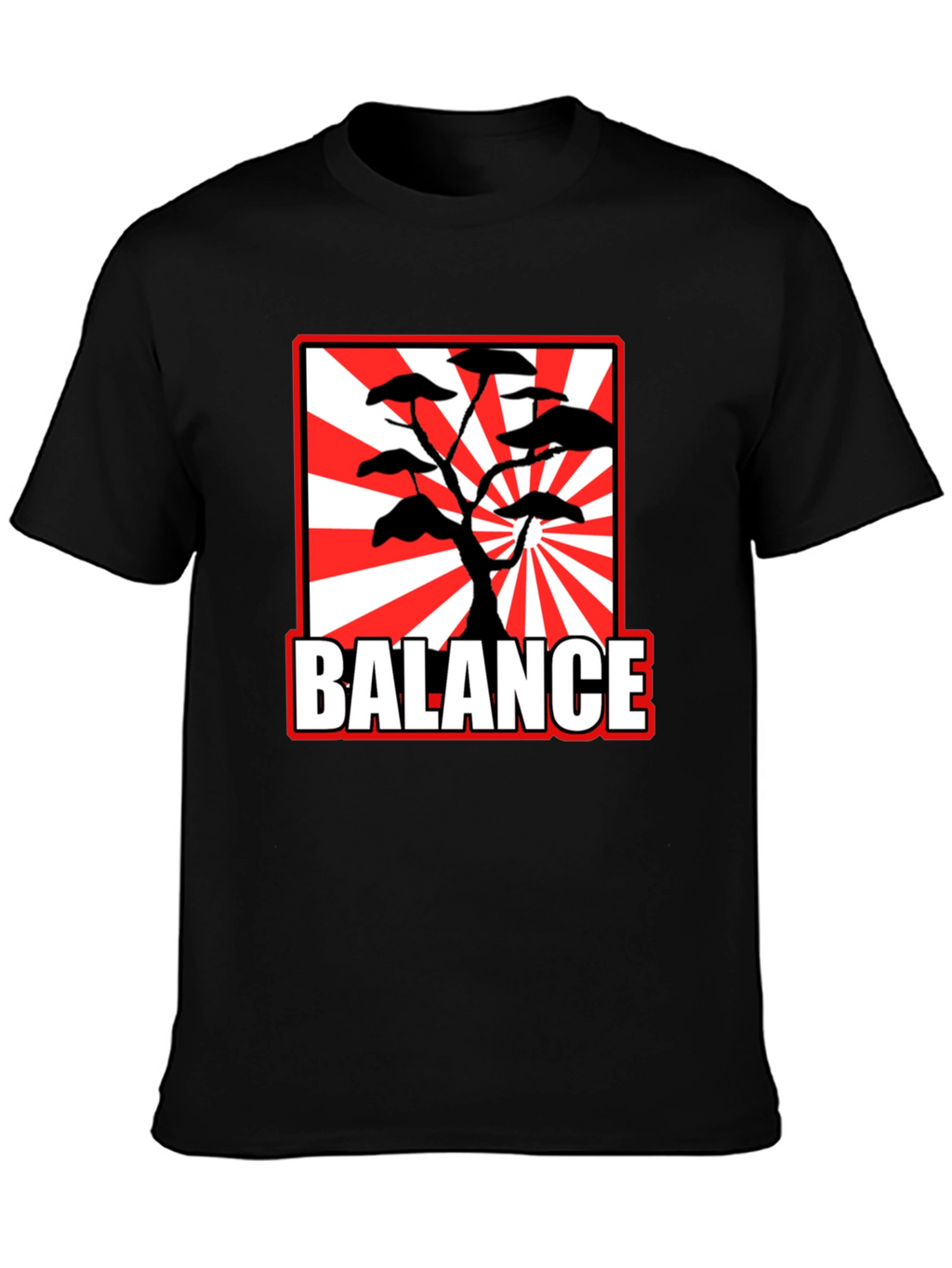 BALANCE Bonsai Tree T-Shirt - Japanese Style