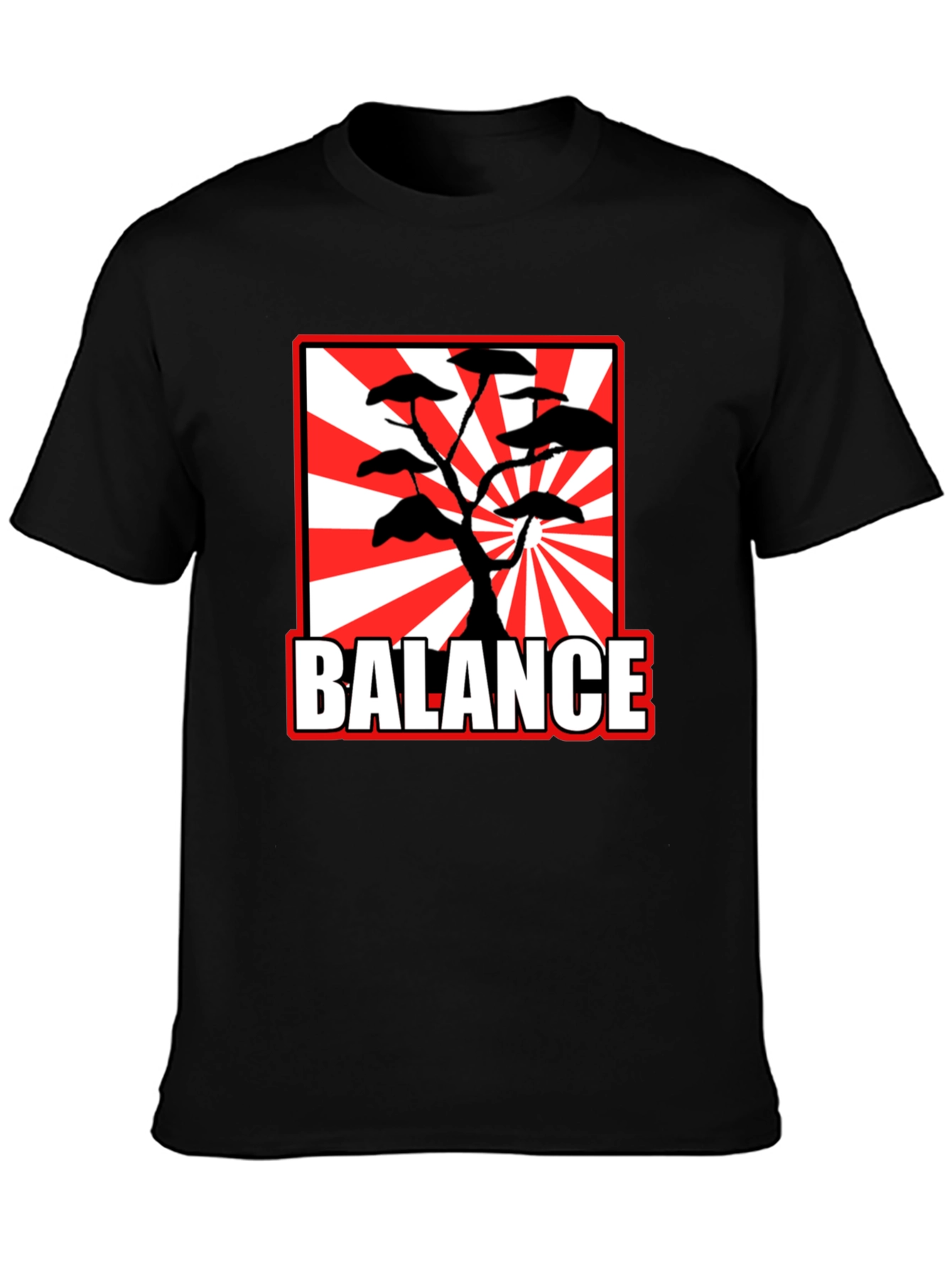 BALANCE Bonsai Tree T-Shirt - Japanese Style