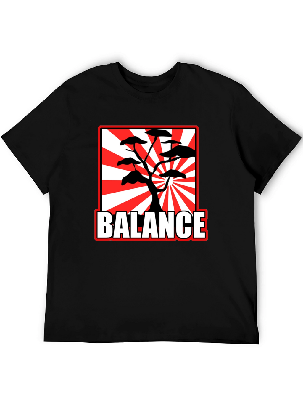 BALANCE Bonsai Tree T-Shirt - Japanese Style