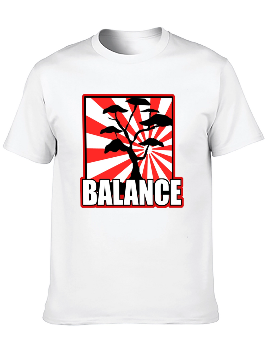 BALANCE Bonsai Tree T-Shirt - Japanese Style