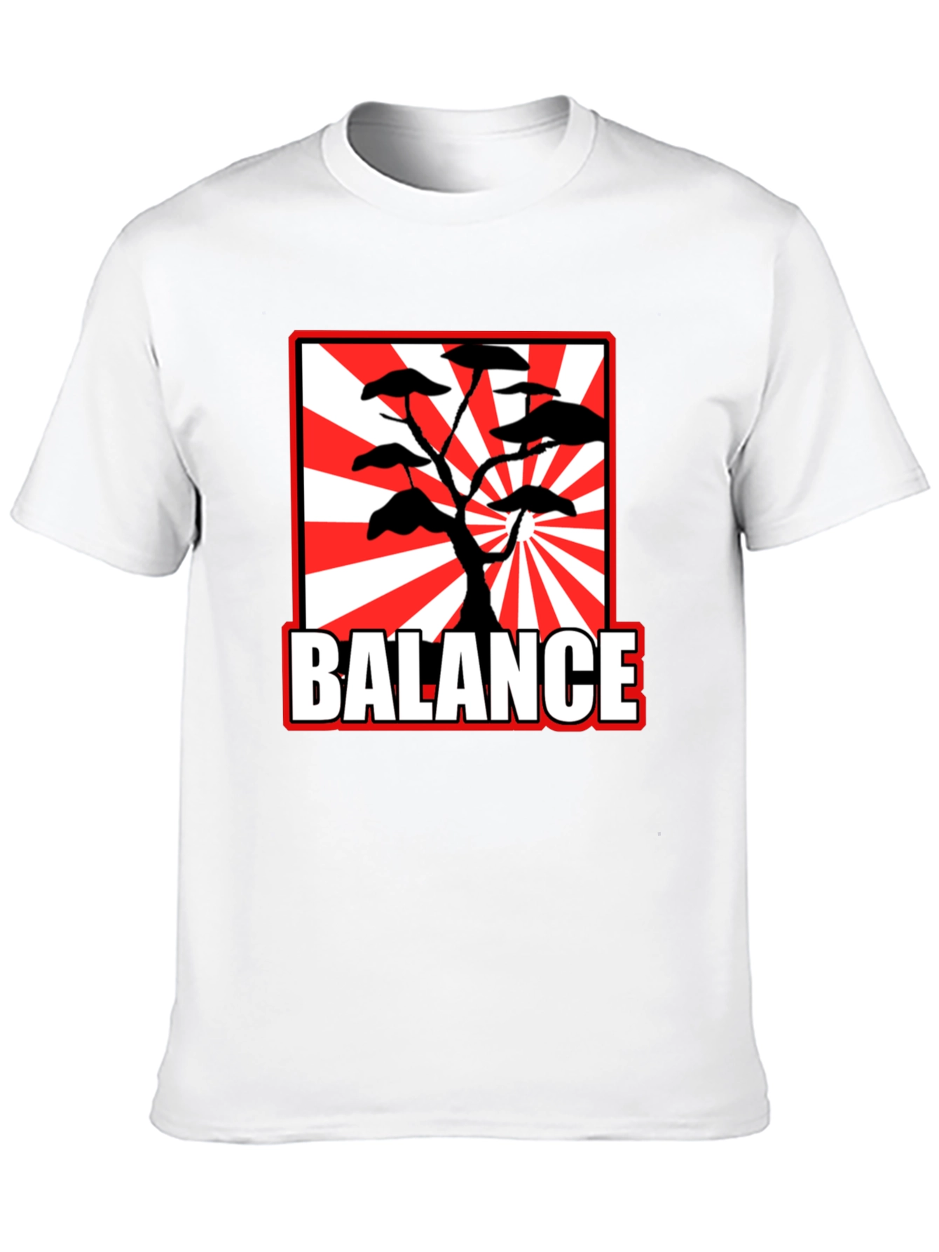 BALANCE Bonsai Tree T-Shirt - Japanese Style