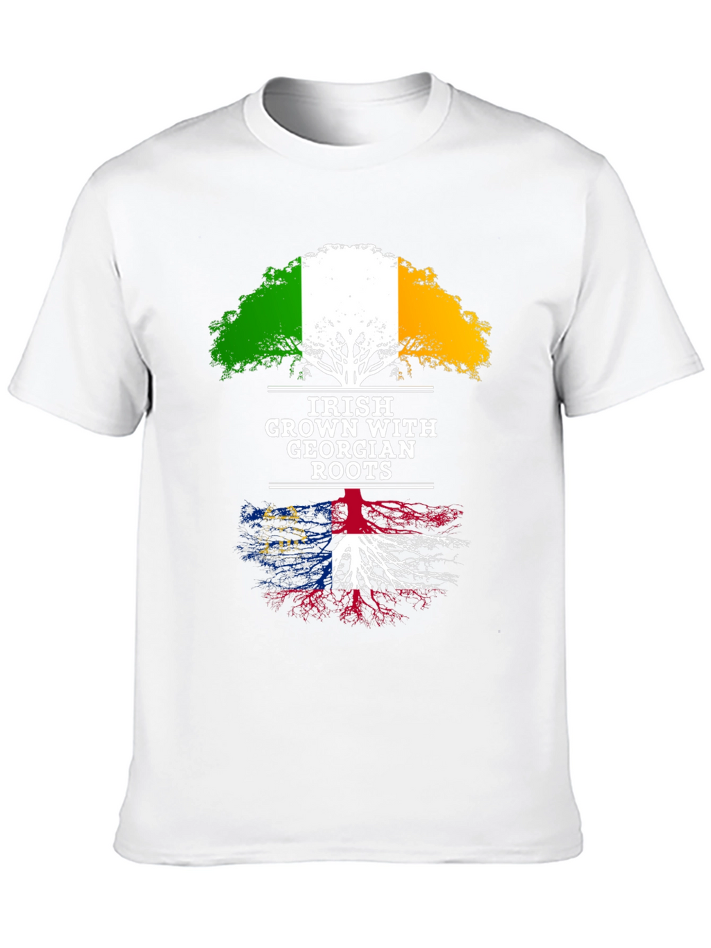 Irish Grown with Georgian Roots T-Shirt