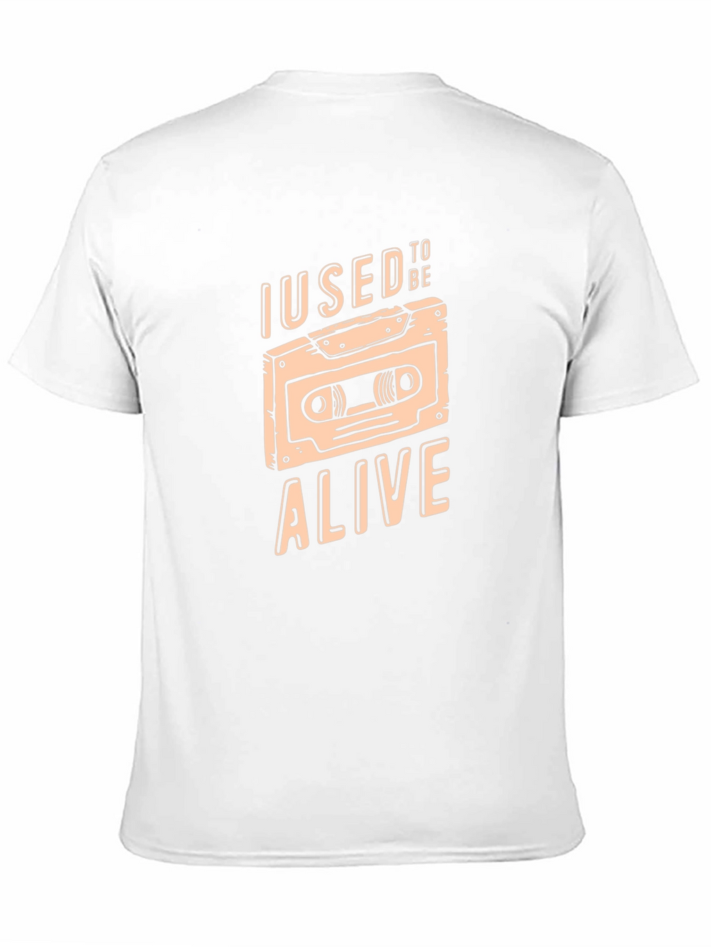 I Used To Be Alive Cassette Tape Graphic Tee