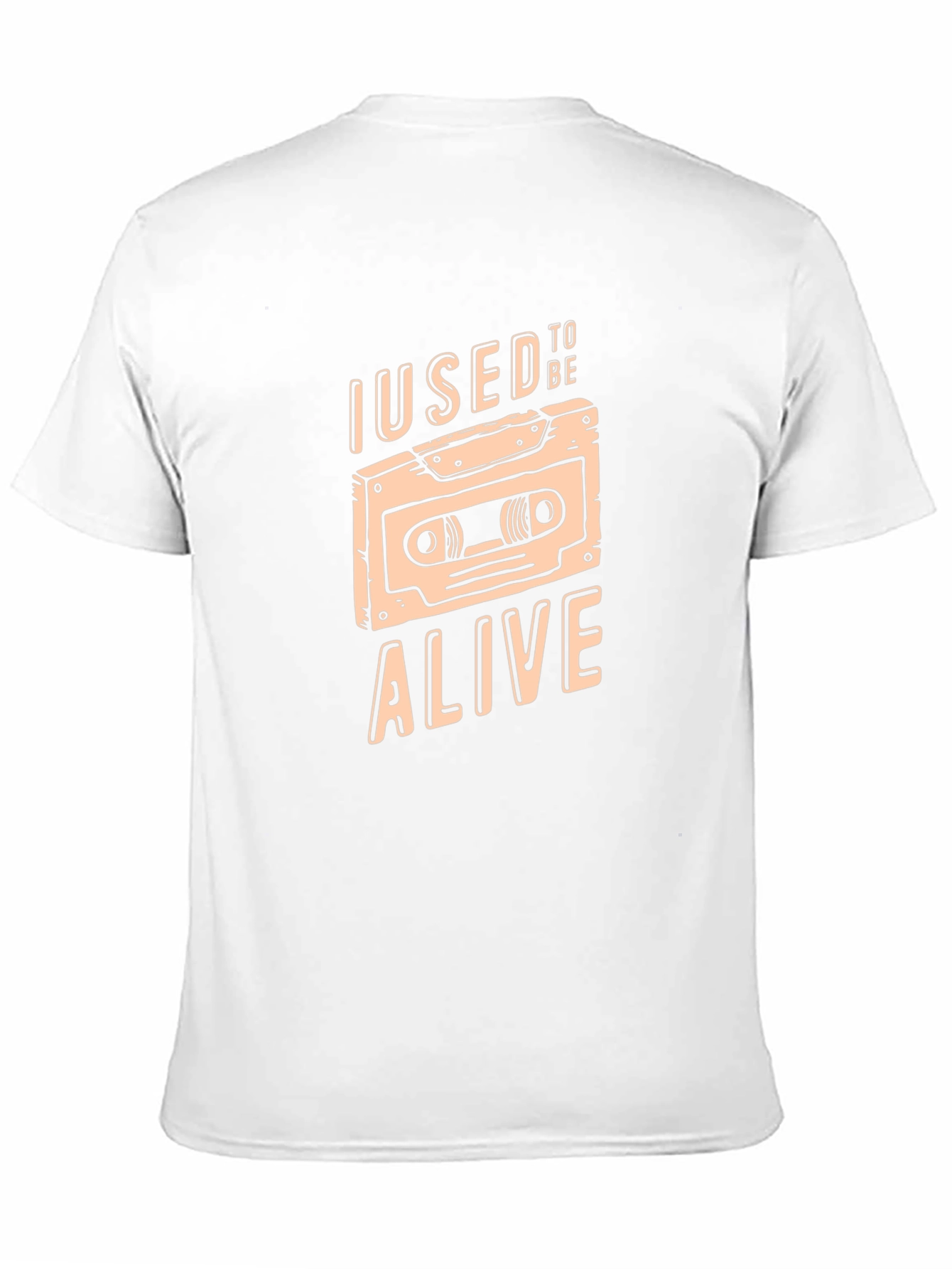 I Used To Be Alive Cassette Tape Graphic Tee