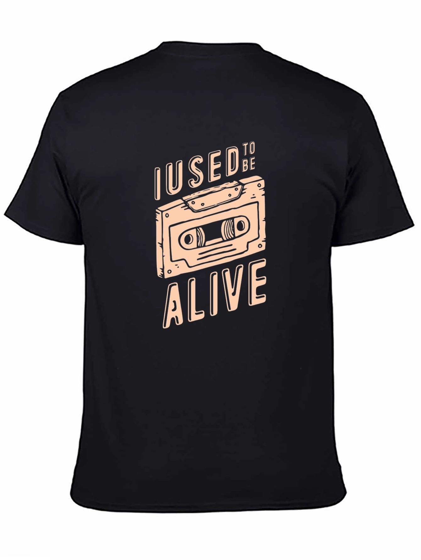 I Used To Be Alive Cassette Tape Graphic Tee