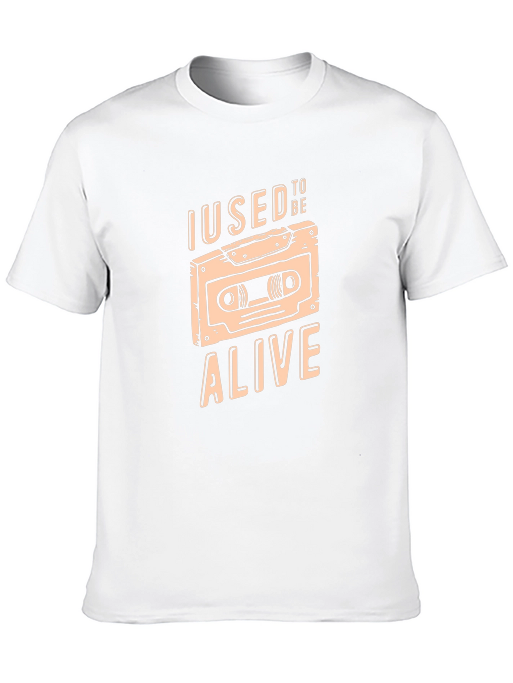 I Used To Be Alive Cassette Tape Graphic Tee