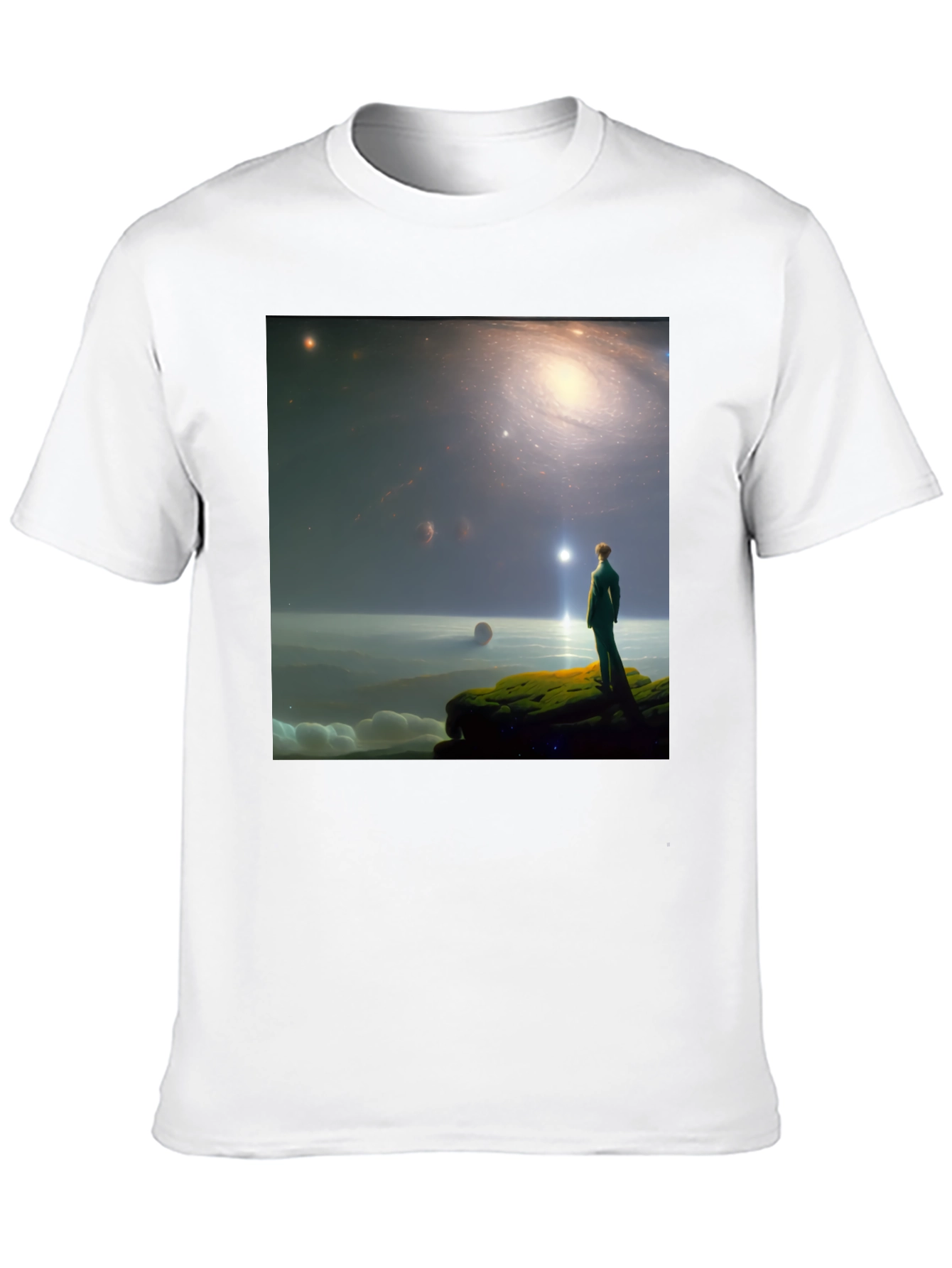 Galactic Dreamer T-Shirt - Stargazer Design