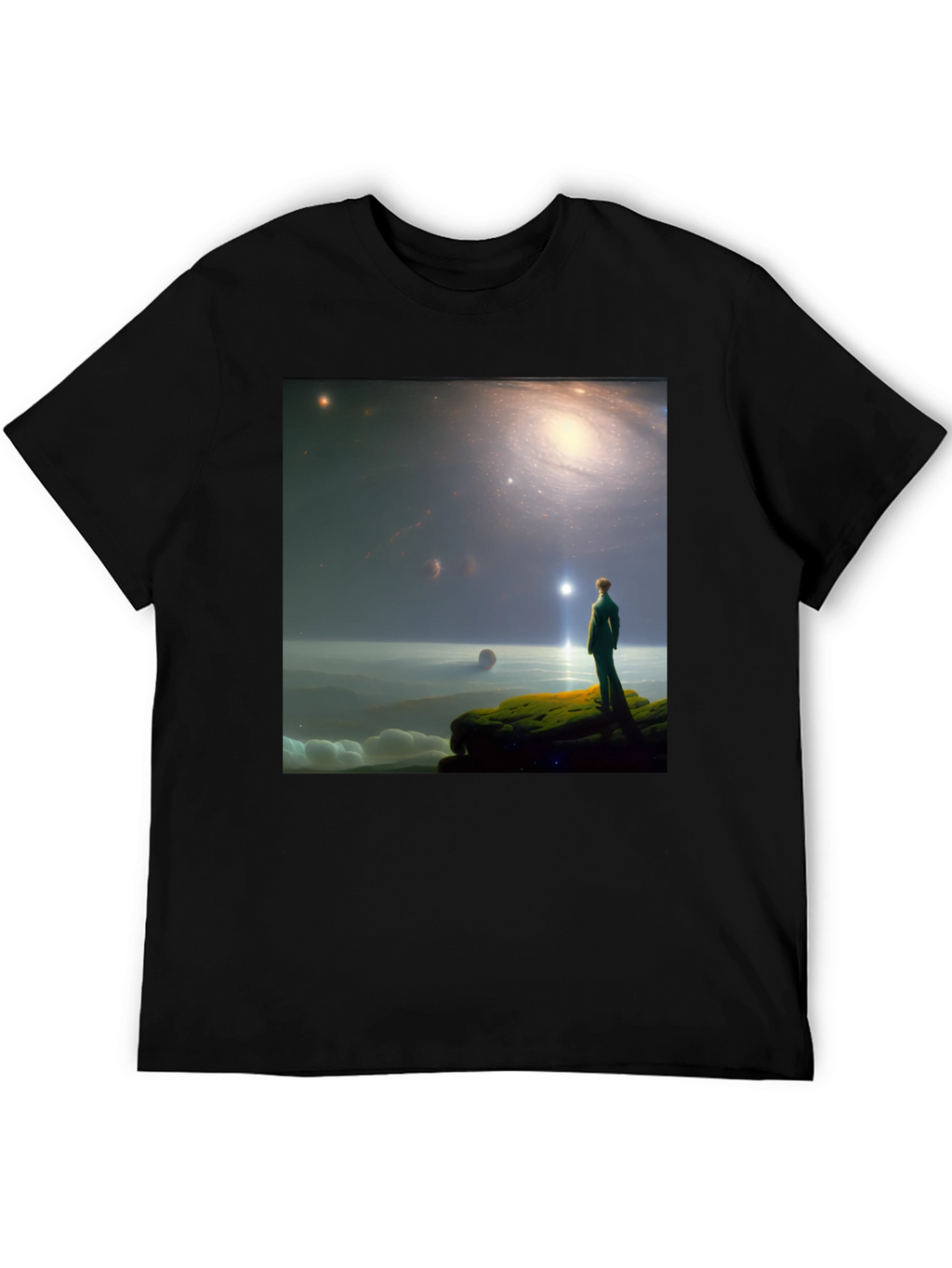 Galactic Dreamer T-Shirt - Stargazer Design