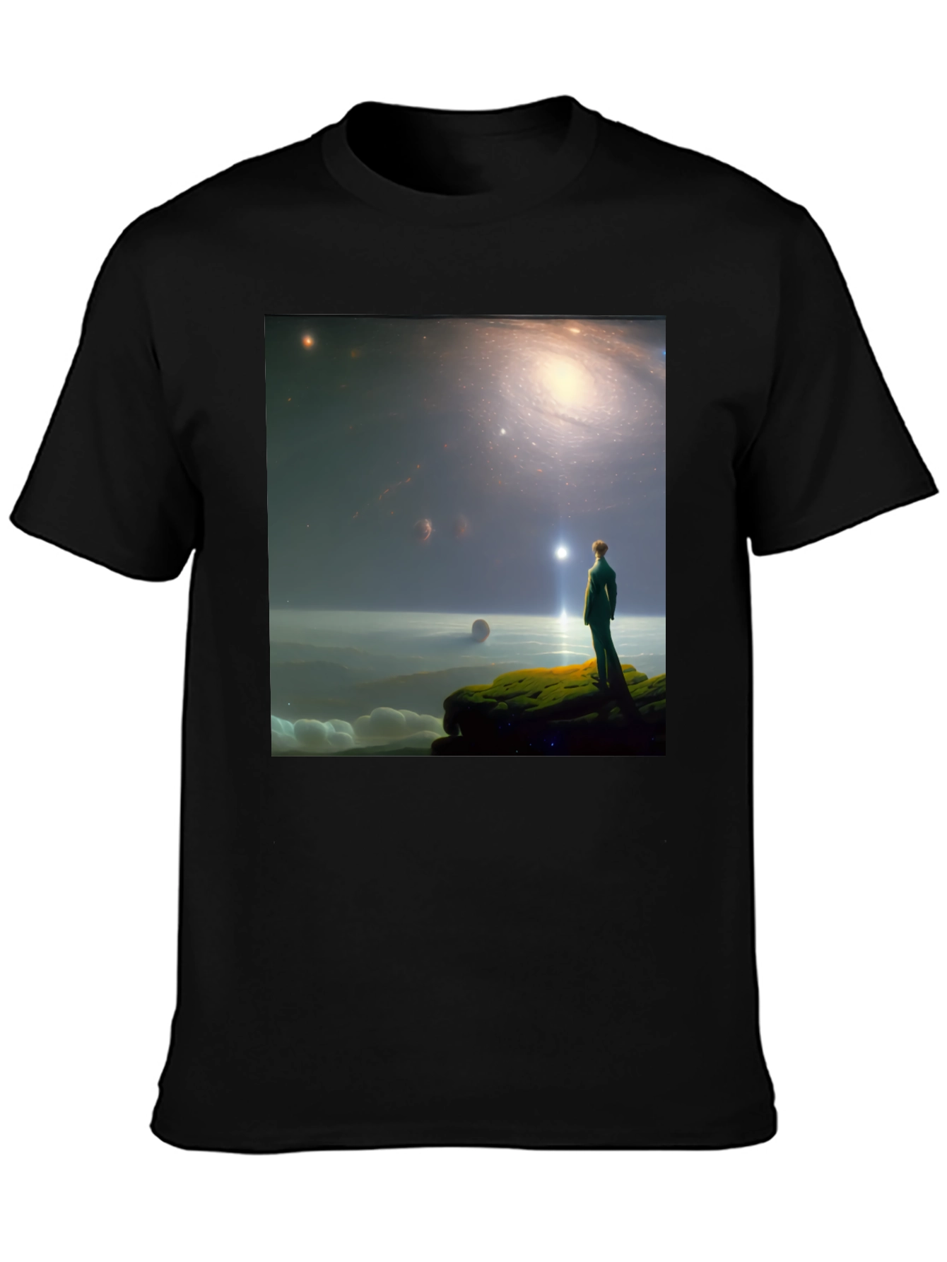 Galactic Dreamer T-Shirt - Stargazer Design