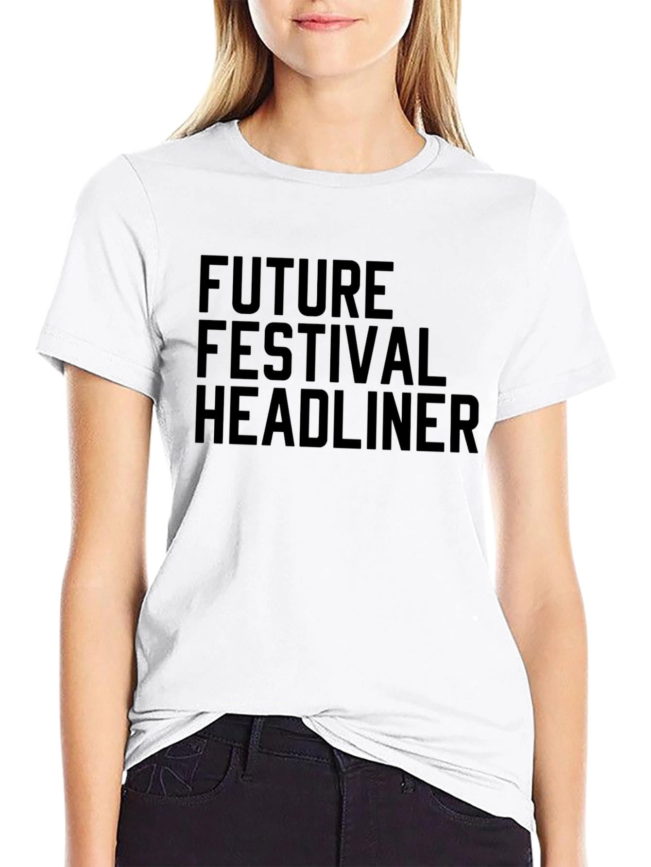 Future Festival Headliner Black T-Shirt