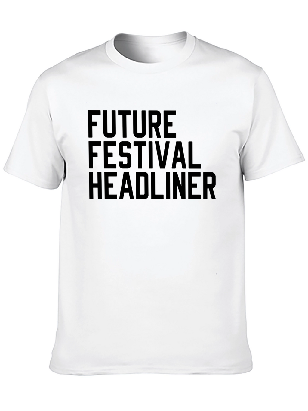 Future Festival Headliner Black T-Shirt