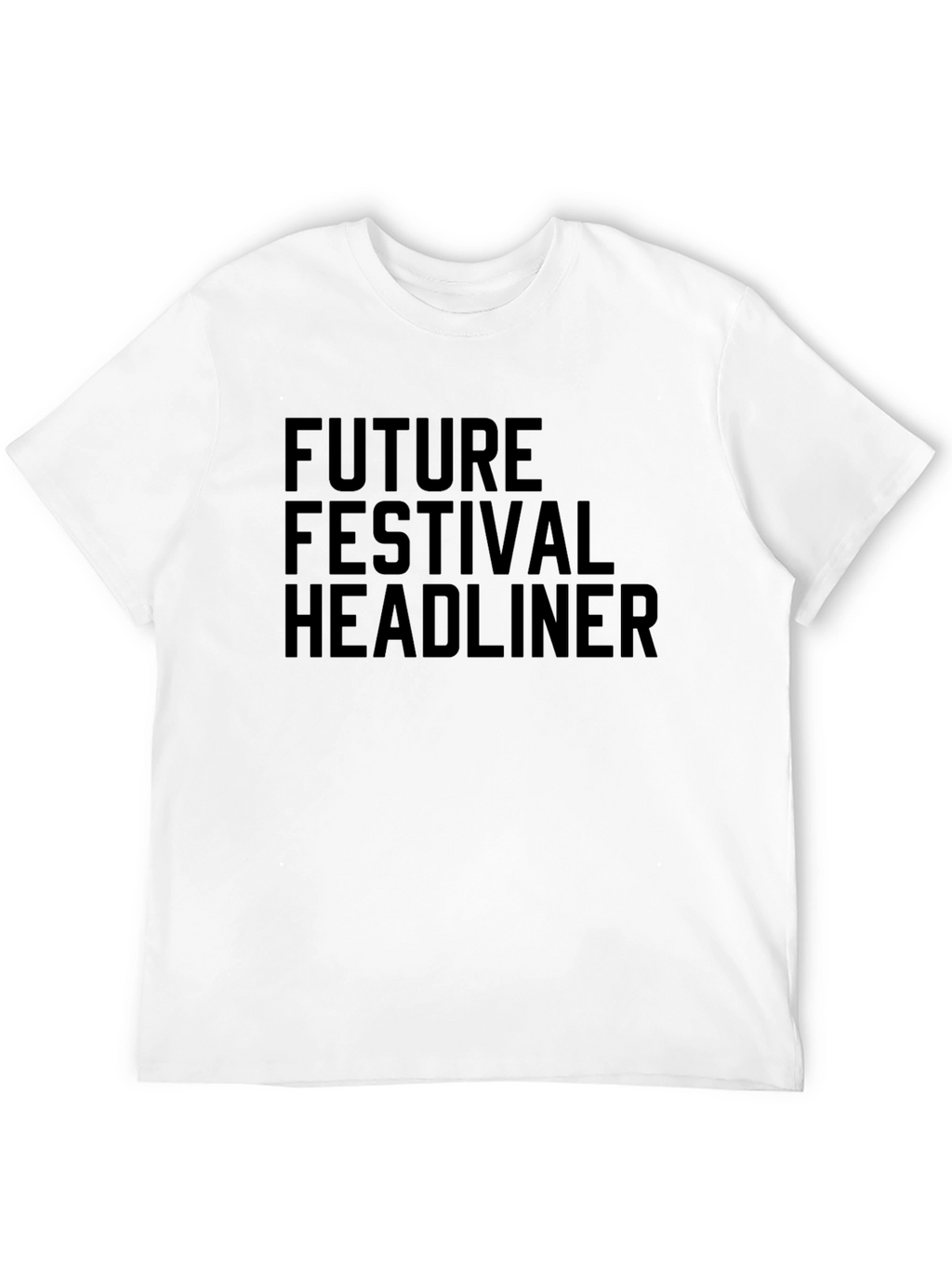 Future Festival Headliner Black T-Shirt