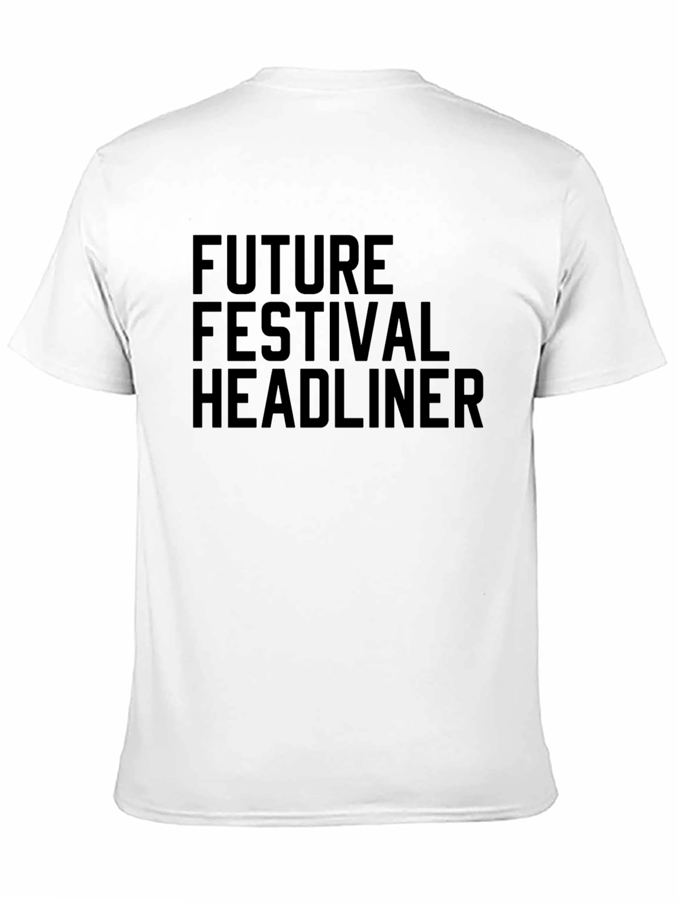 Future Festival Headliner Black T-Shirt