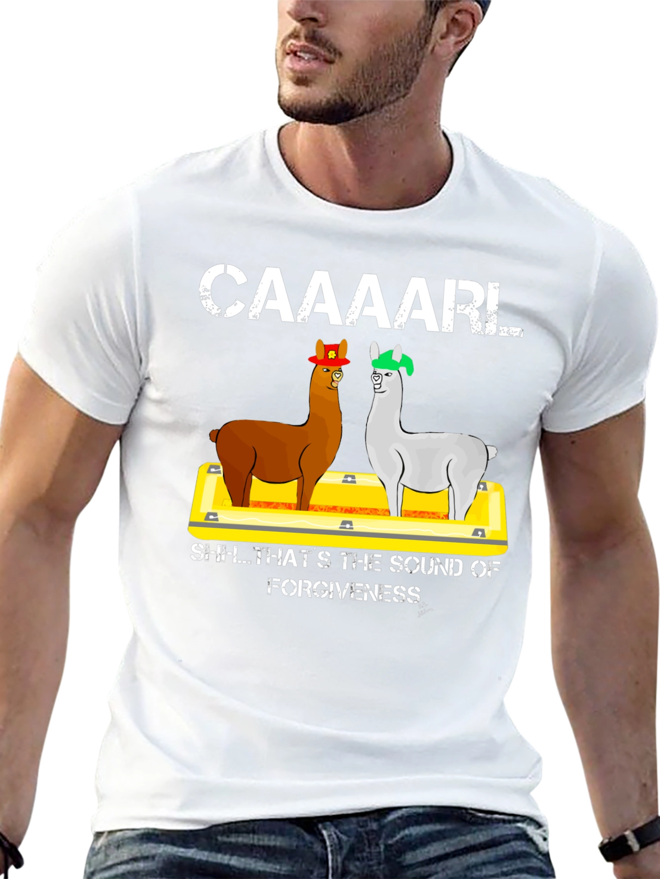 Caaaarl Forgiveness T-Shirt