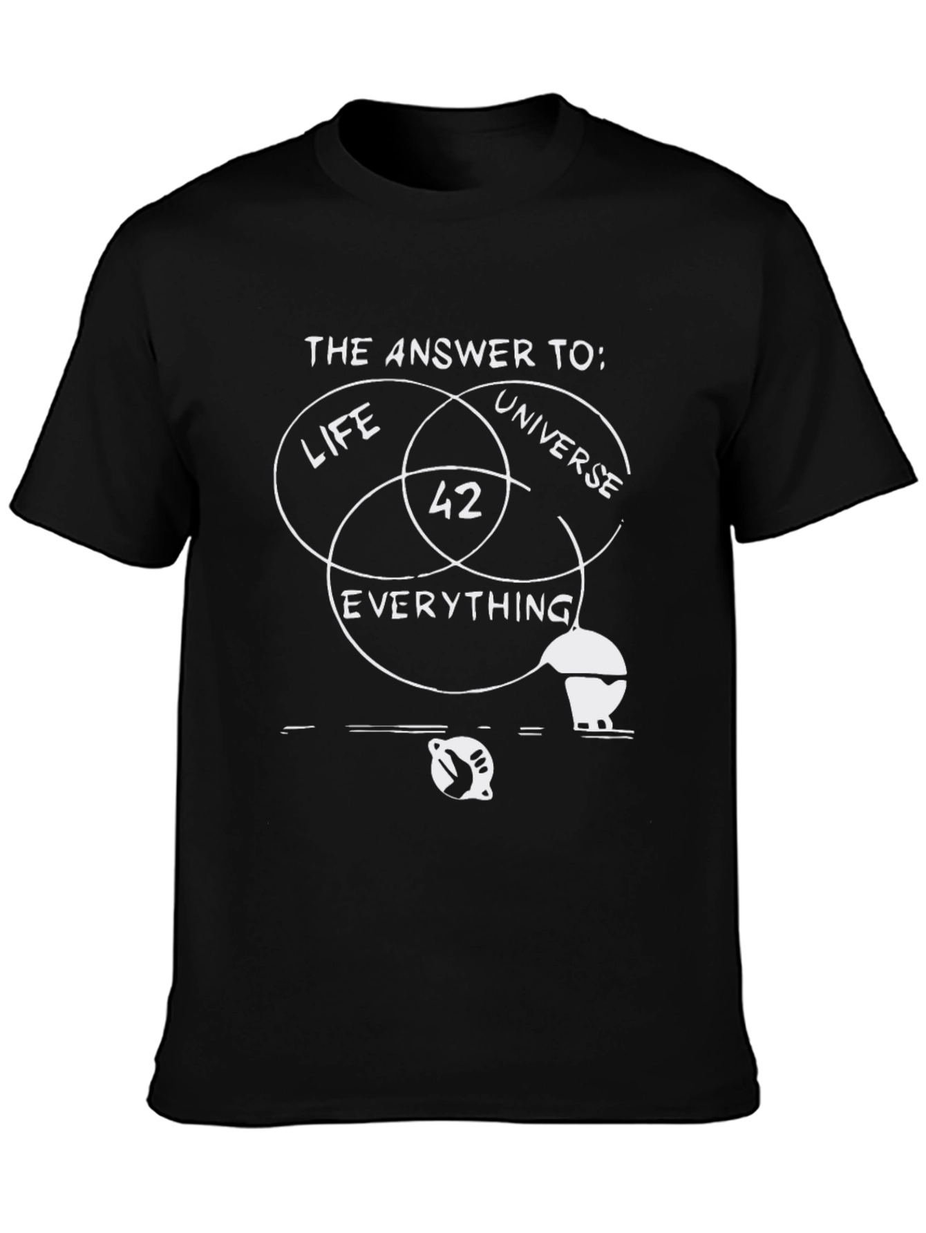 The Answer to Life 42 Mens T-Shirt