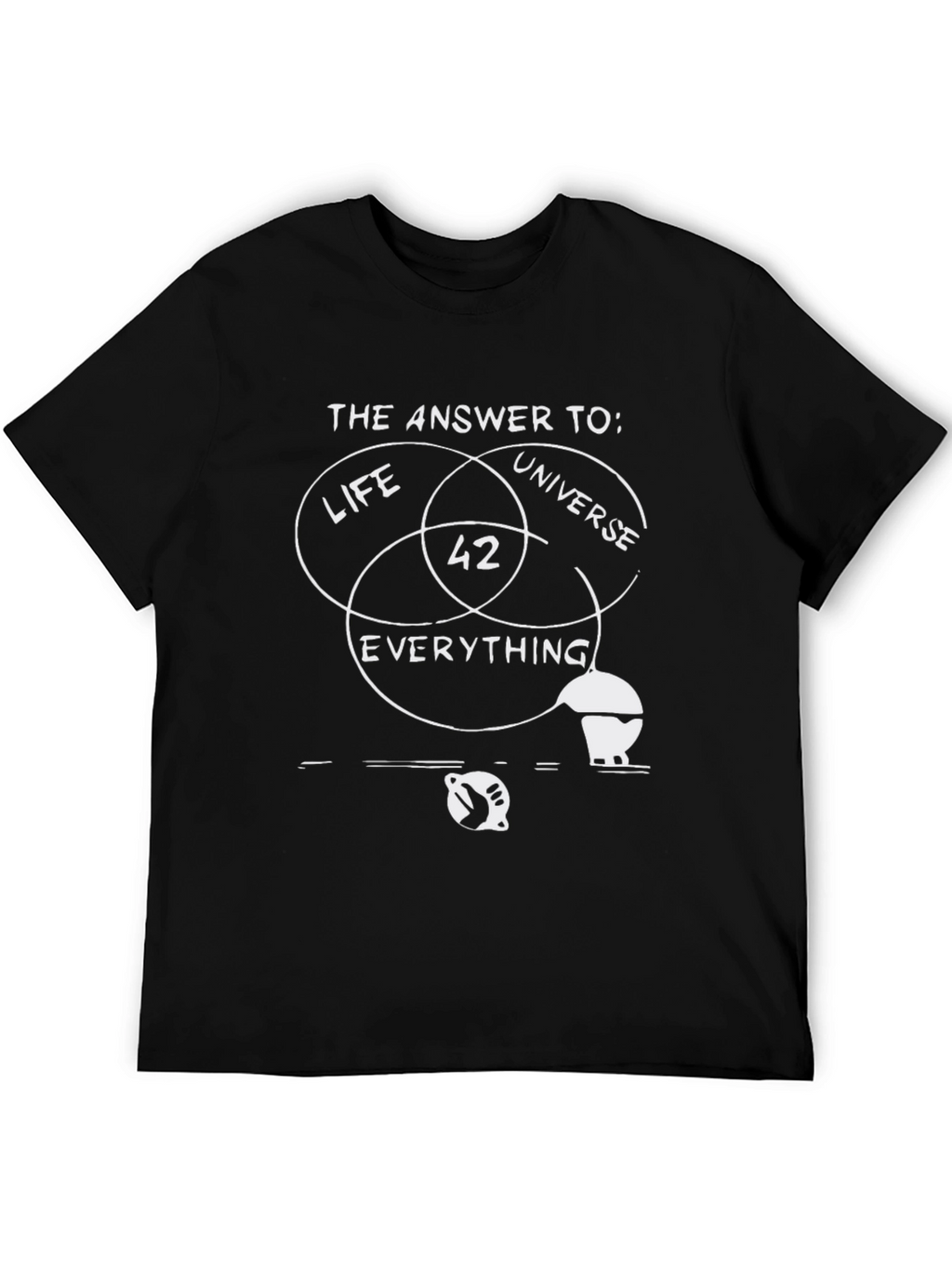 The Answer to Life 42 Mens T-Shirt