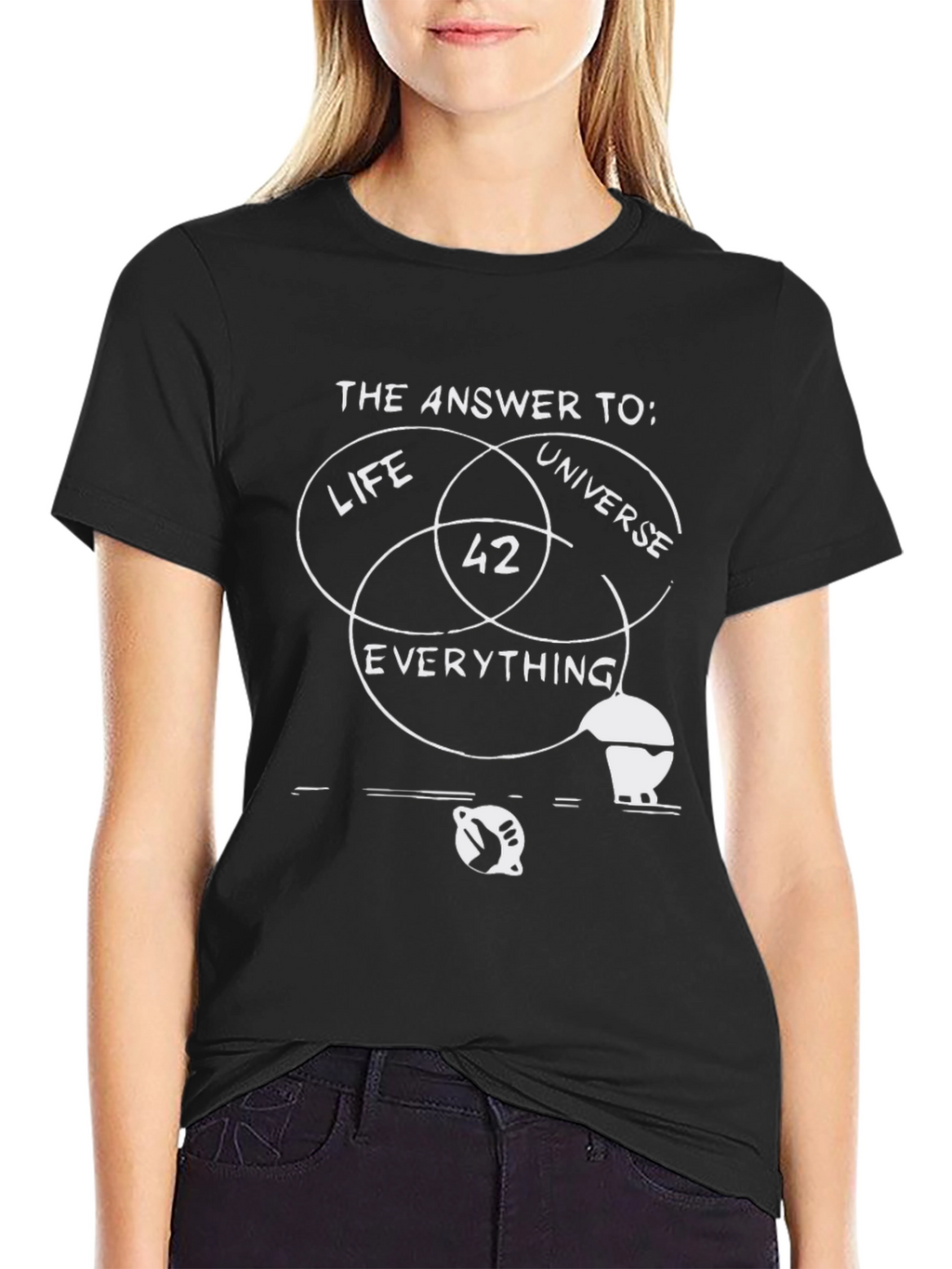 The Answer to Life 42 Mens T-Shirt