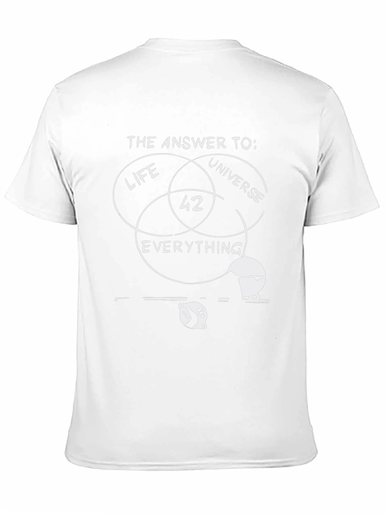 The Answer to Life 42 Mens T-Shirt