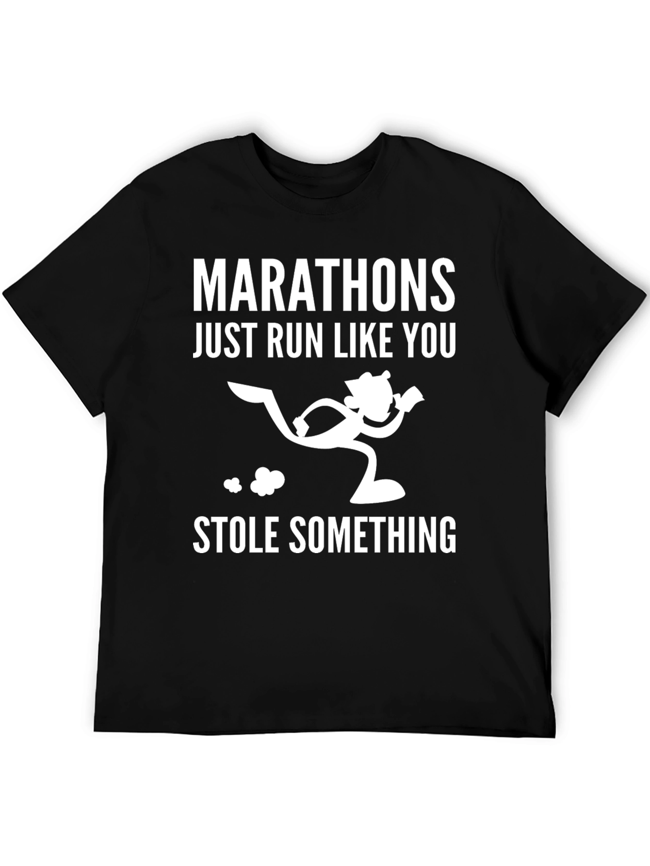 Marathon Running Humor Graphic T-Shirt