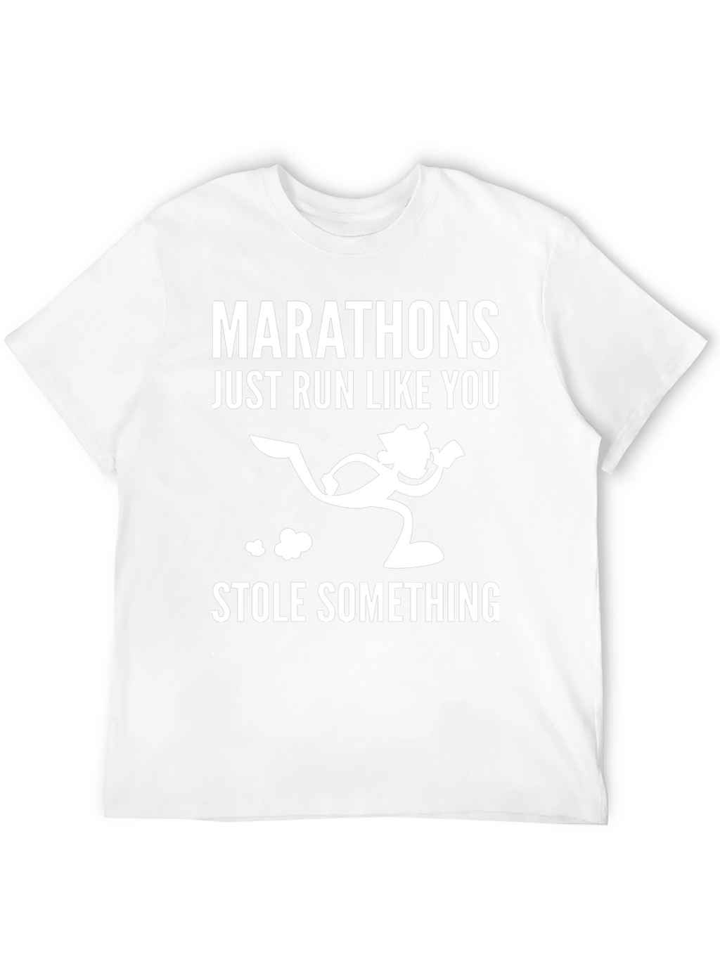 Marathon Running Humor Graphic T-Shirt
