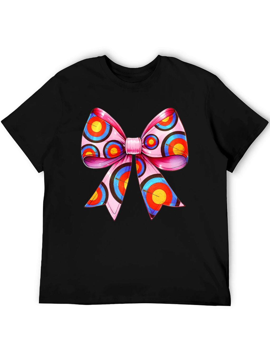 Target Bow Graphic Tee - Unique Archery Design T-Shirt