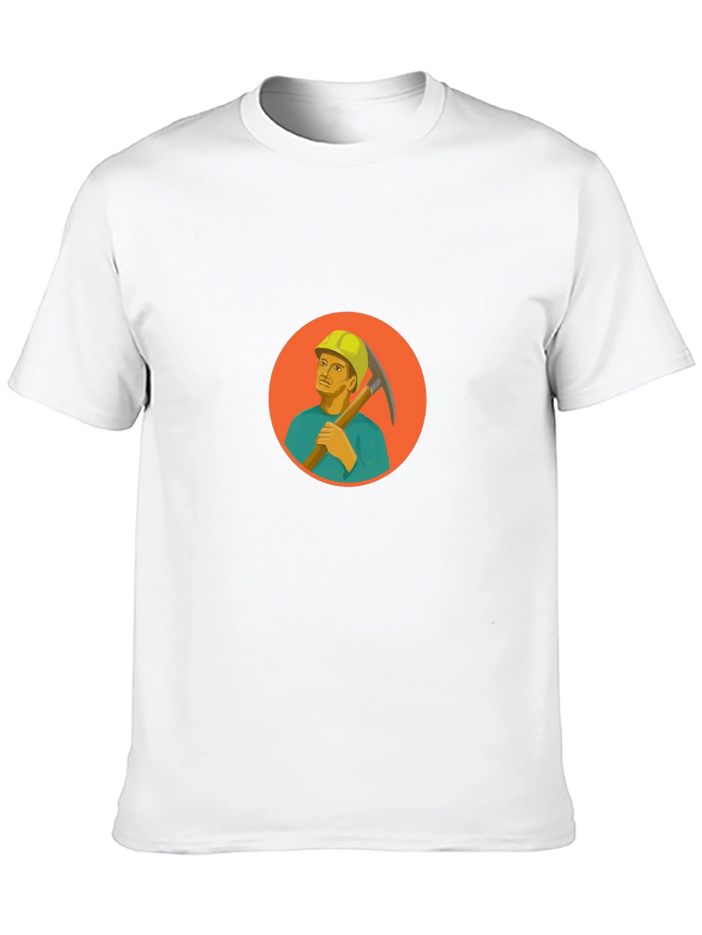 Miner Graphic Black T-Shirt