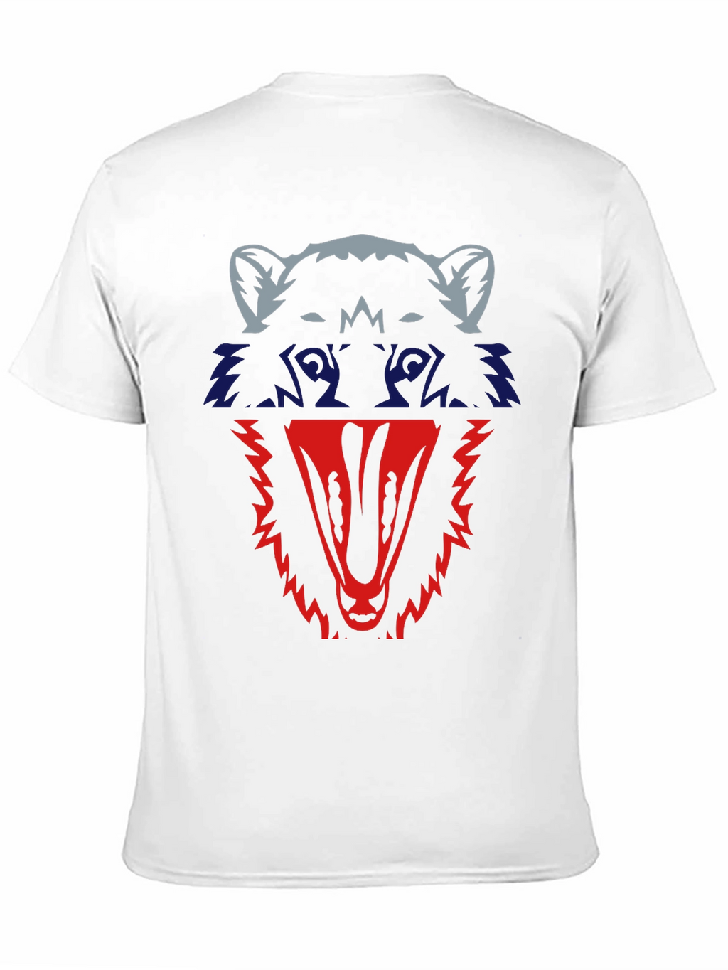 Raccoon Graphic Tee - Mens Black Cotton T-Shirt
