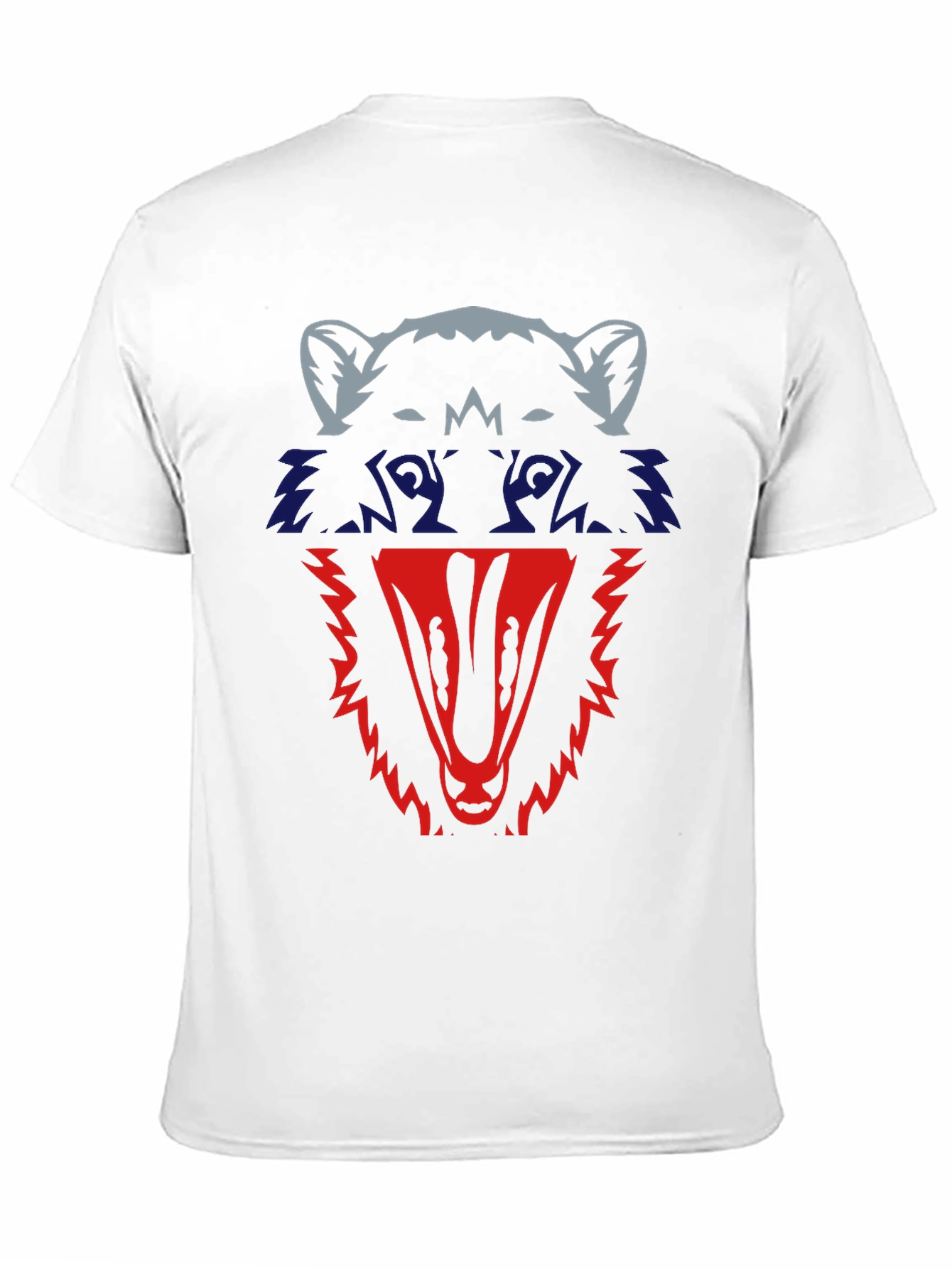 Raccoon Graphic Tee - Mens Black Cotton T-Shirt