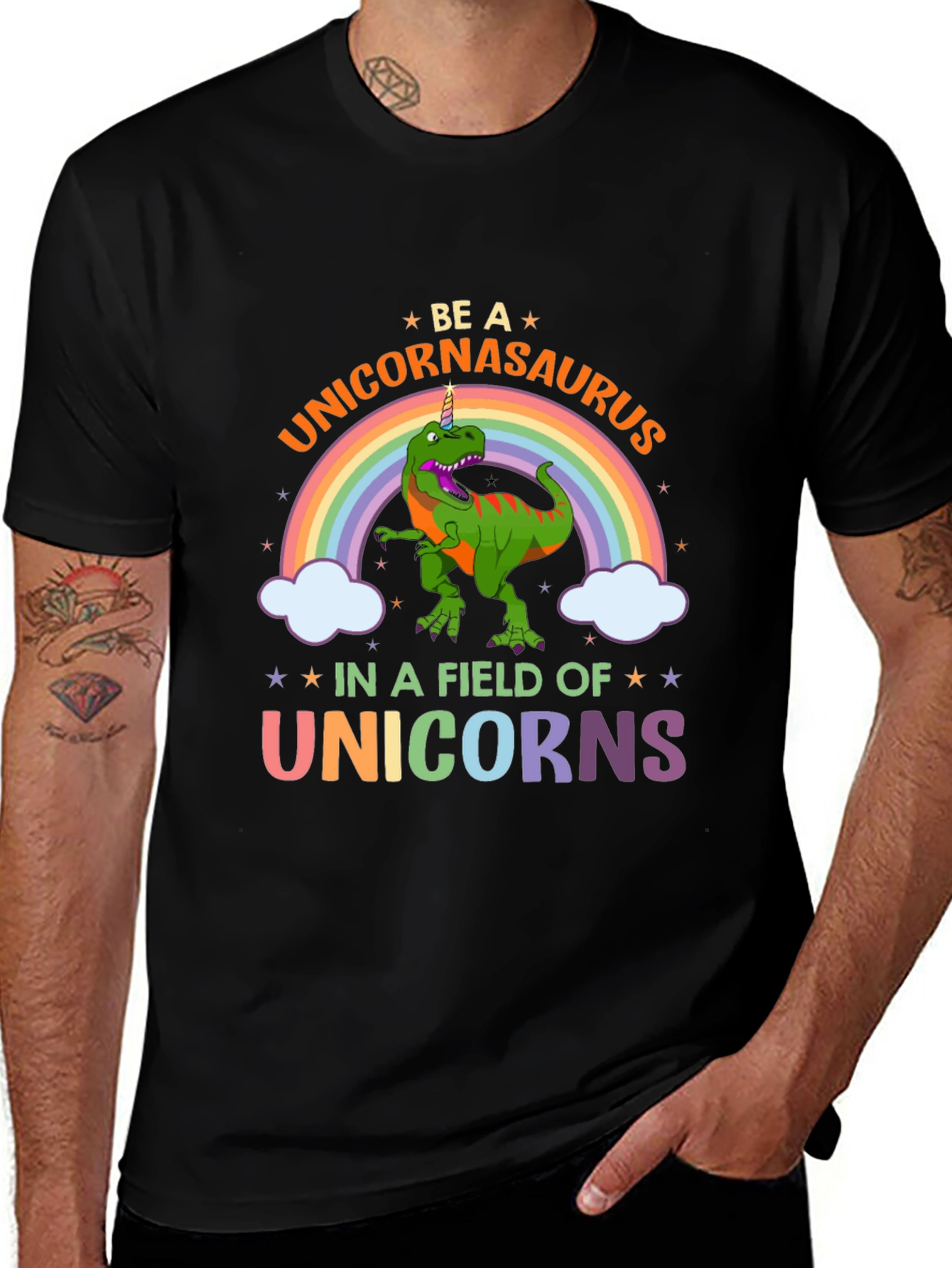 Unicornasaurus Graphic T-Shirt - Be a Unicorn!
