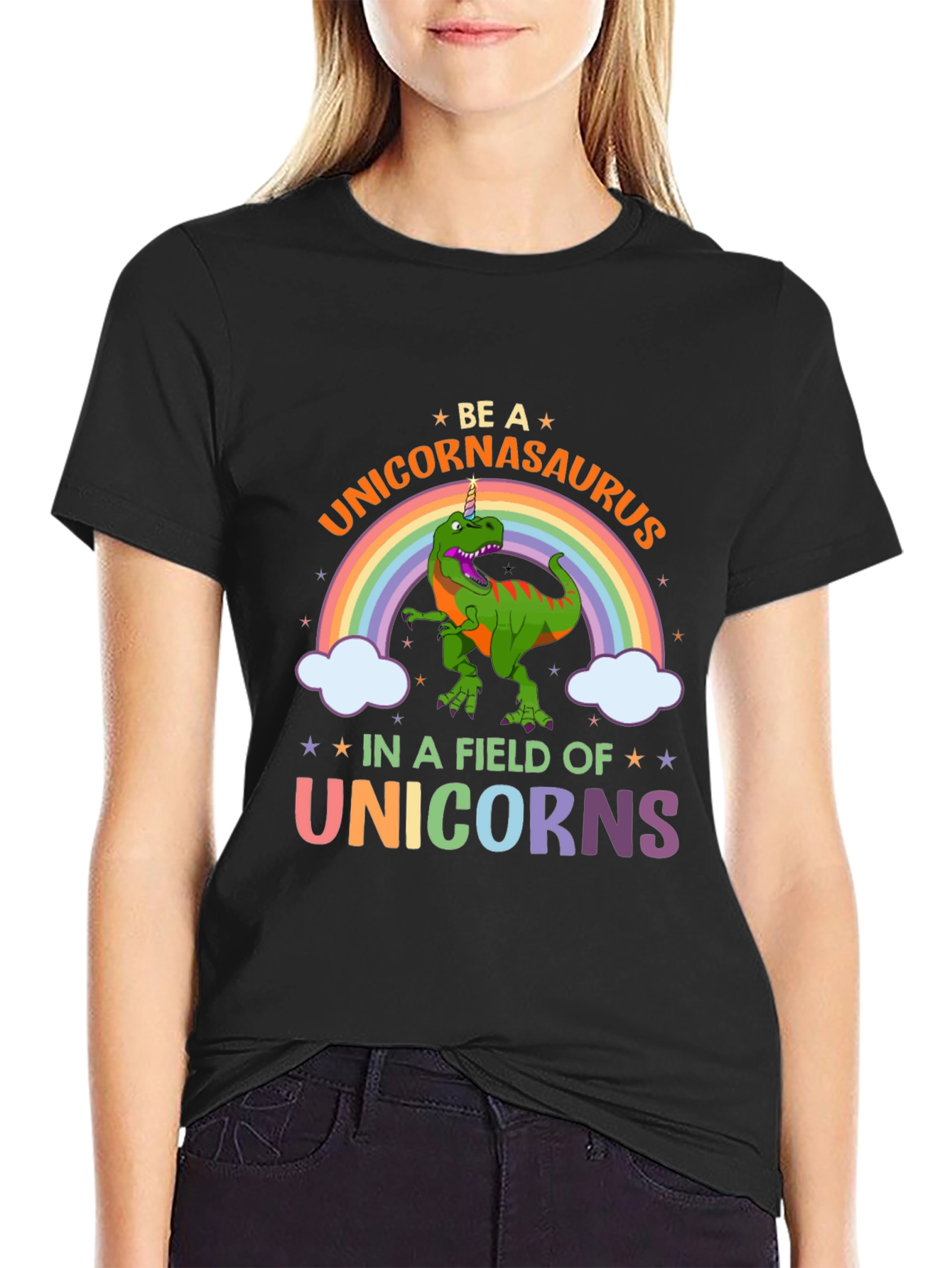 Unicornasaurus Graphic T-Shirt - Be a Unicorn!
