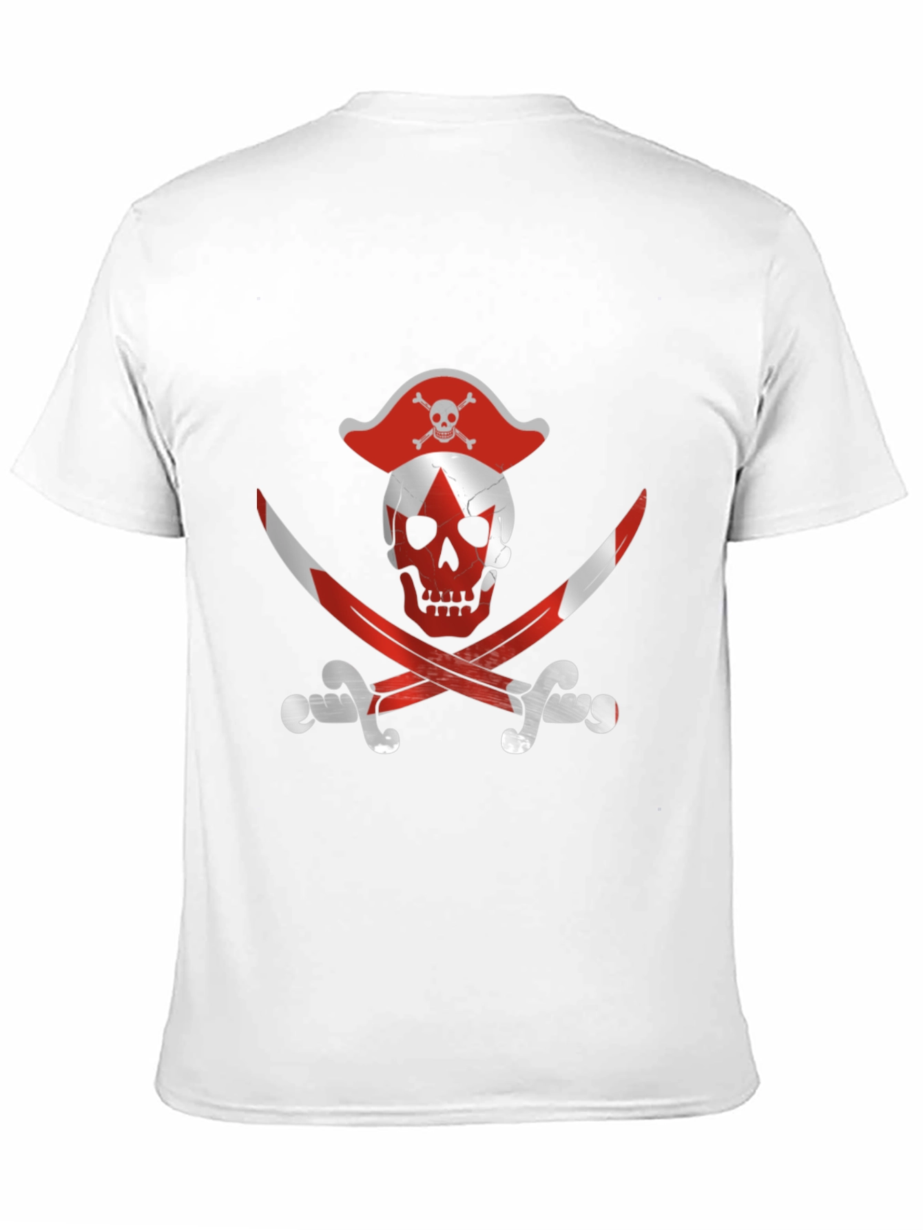Pirate Flag Graphic Tee - Black T-Shirt
